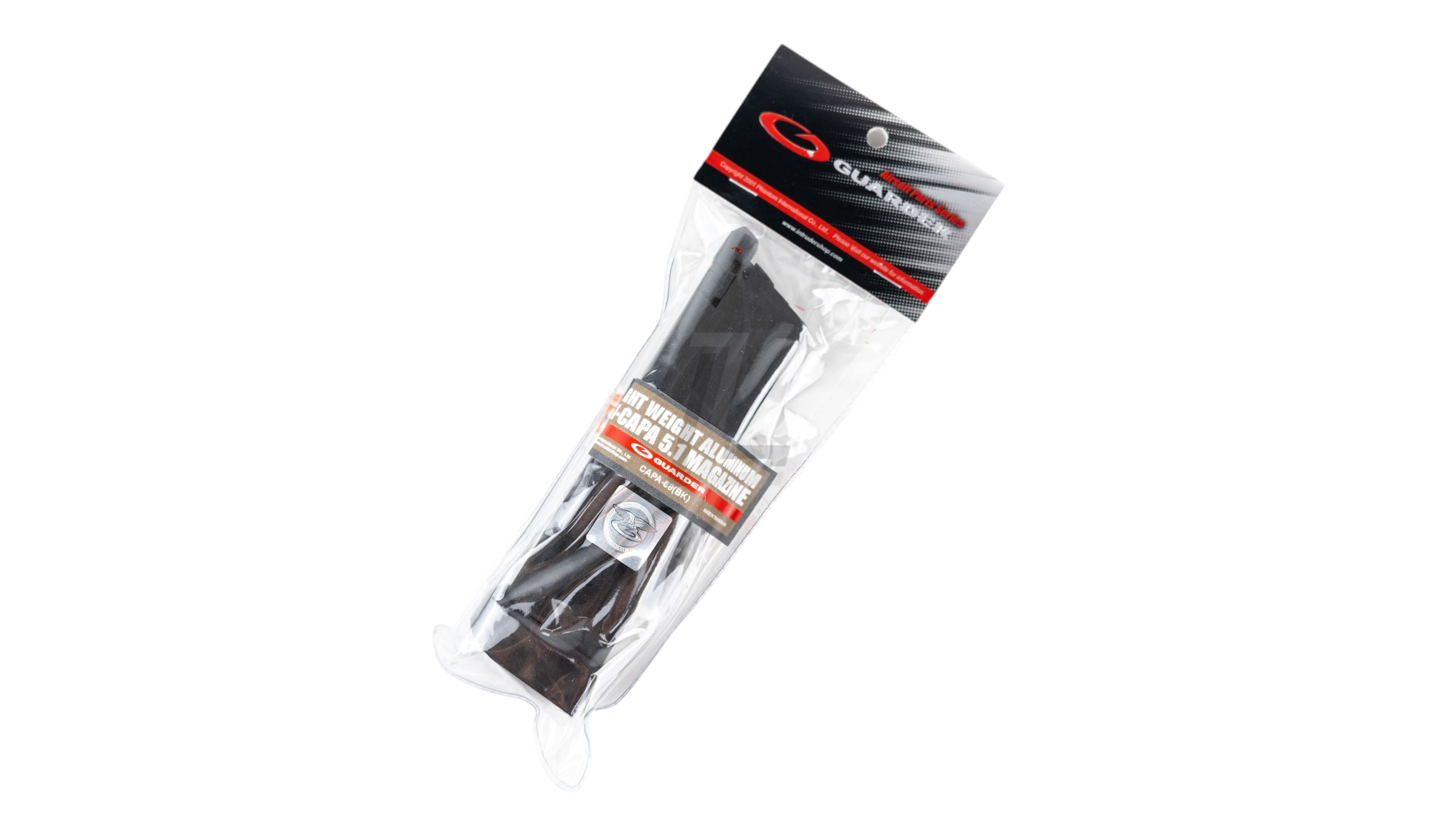 GUARDER - LIGHT WEIGHT ALUMINUM MAGAZINE FOR MARUI HI-CAPA 5.1 (BLACK)