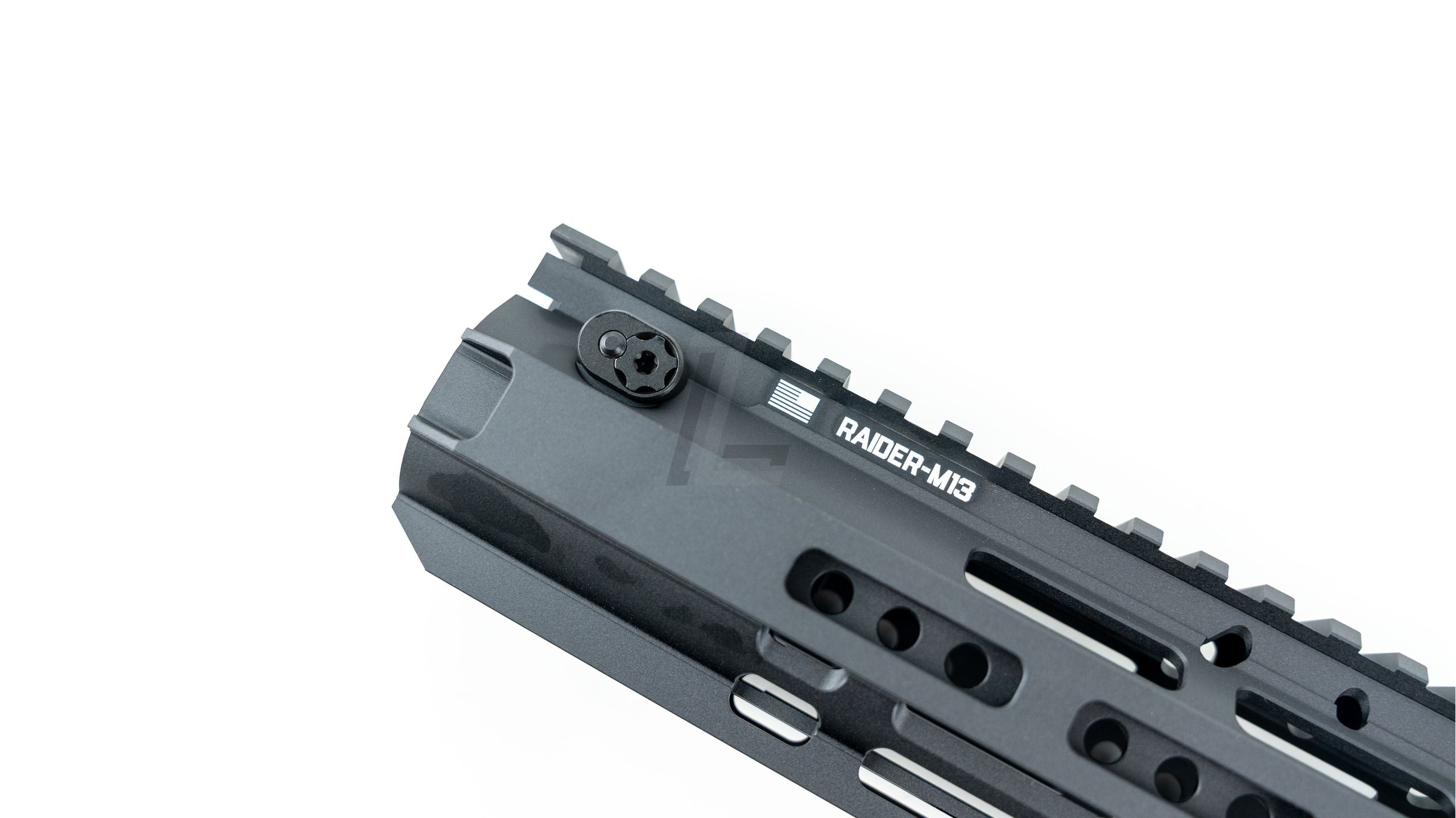 ANGRY GUN - BCM RAIDER M-LOK RAIL FOR GBB / AEG / PTW - (13 INCH, BLACK)