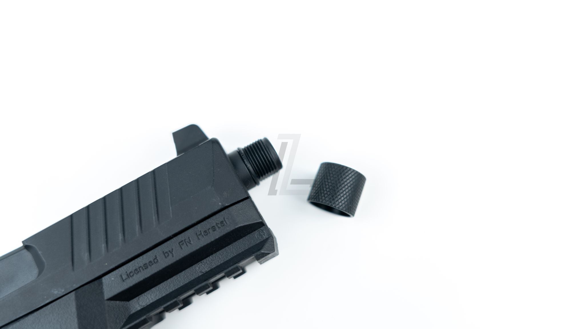 DOUBLE EAGLE - EMG FN HERSTAL LICENSED FN 509 GAS AIRSOFT PISTOL (BLACK)