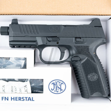 DOUBLE EAGLE - EMG FN HERSTAL LICENSED FN 509 GAS AIRSOFT PISTOL (BLACK)