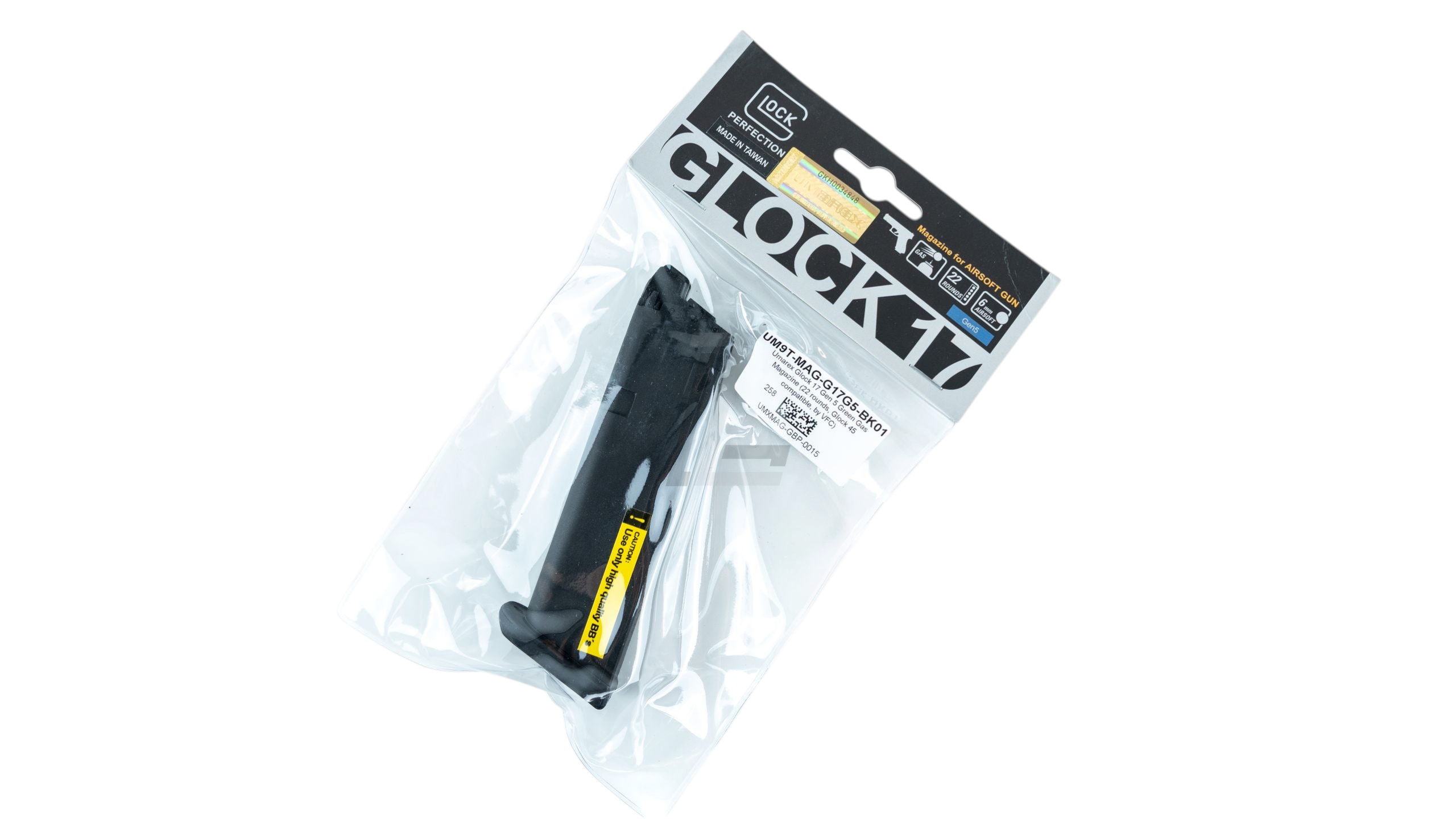 UMAREX - GLOCK 17 GEN 5 GREEN GAS MAGAZINE (22 ROUNDS)