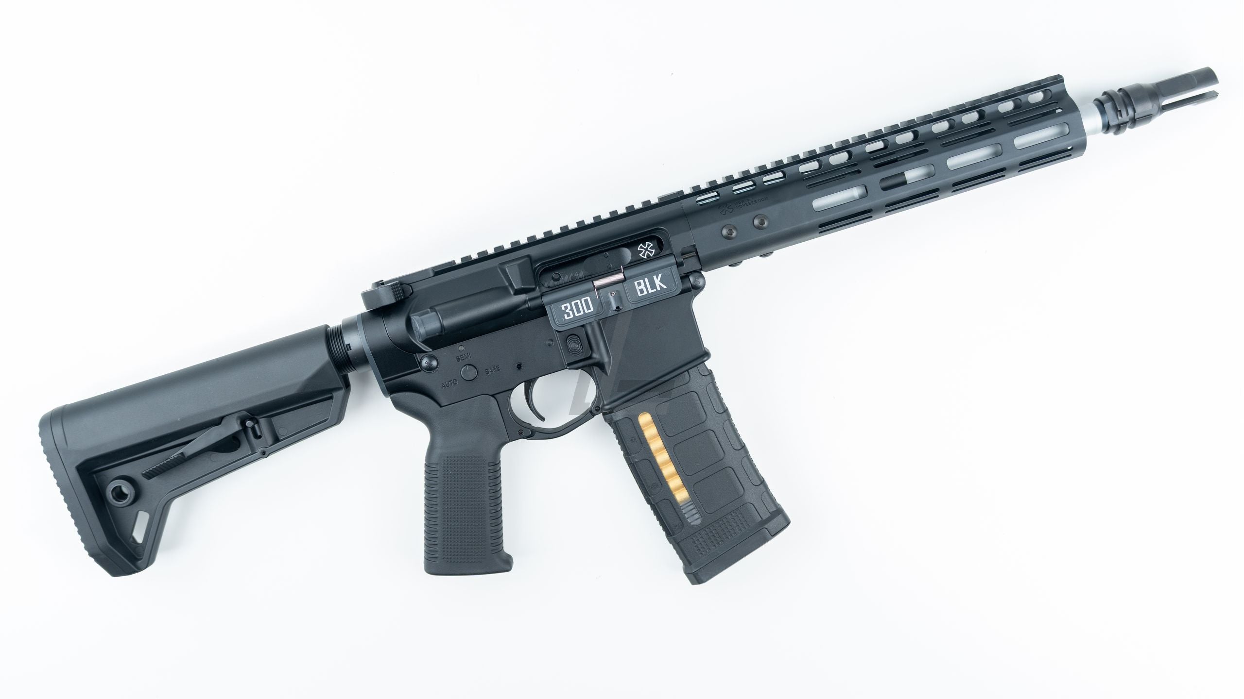 DOUBLE EAGLE - EMG NOVESKE DEVGRU N4 MWS GBB RIFLE PMAG (BLACK)