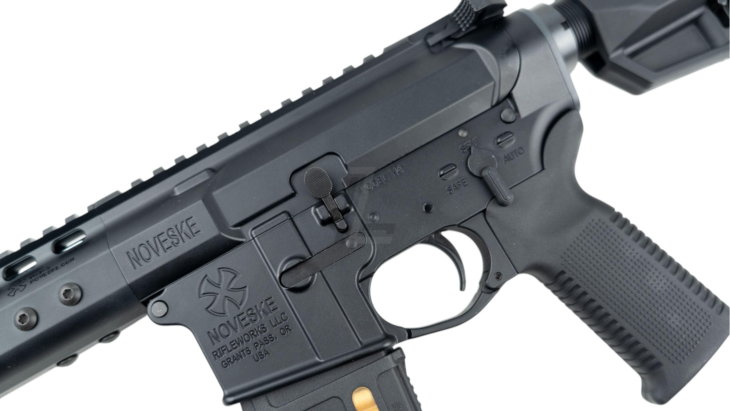 DOUBLE EAGLE - EMG NOVESKE DEVGRU N4 MWS GBB RIFLE PMAG (BLACK)