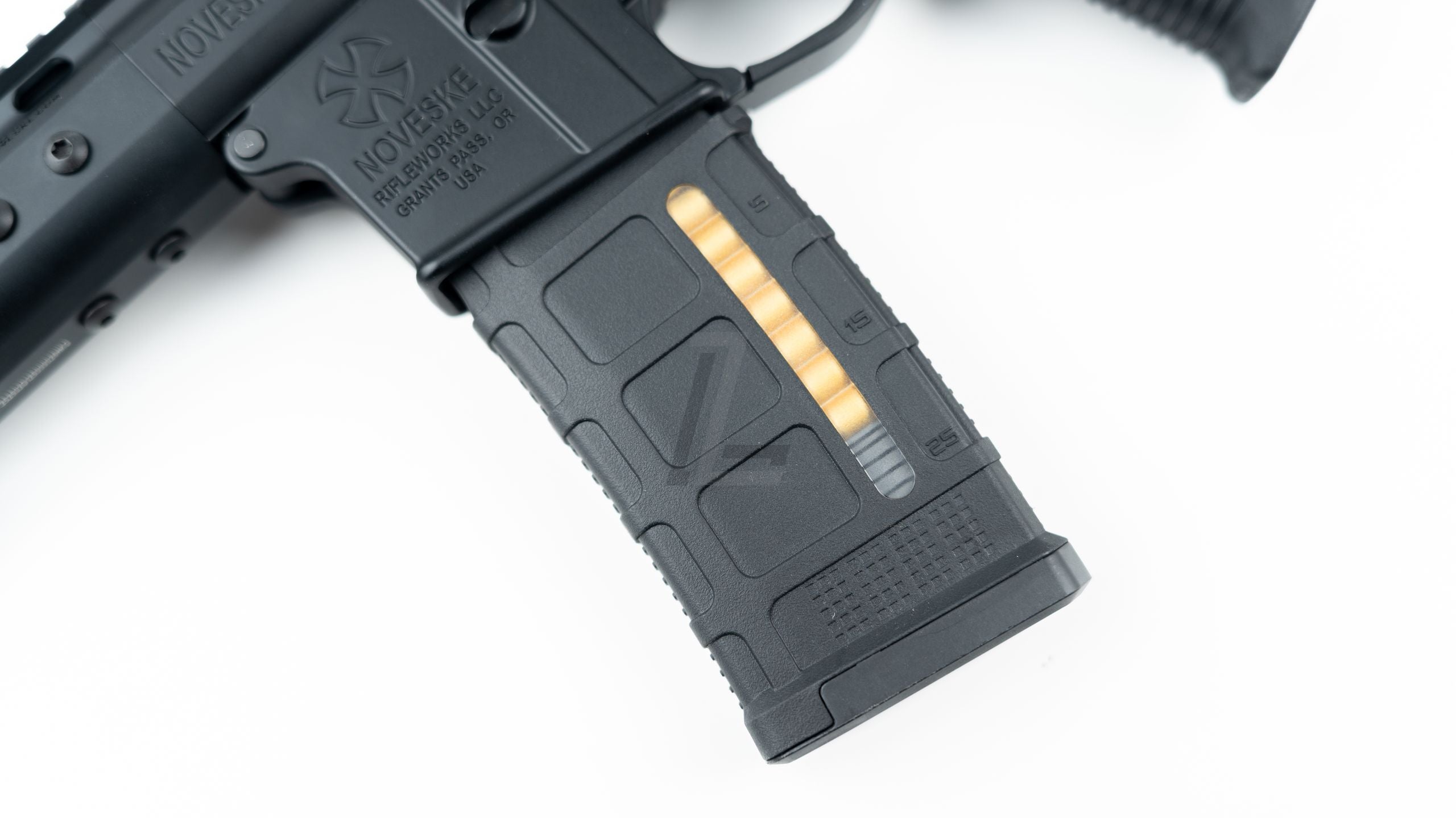 DOUBLE EAGLE - EMG NOVESKE DEVGRU N4 MWS GBB RIFLE PMAG (BLACK)