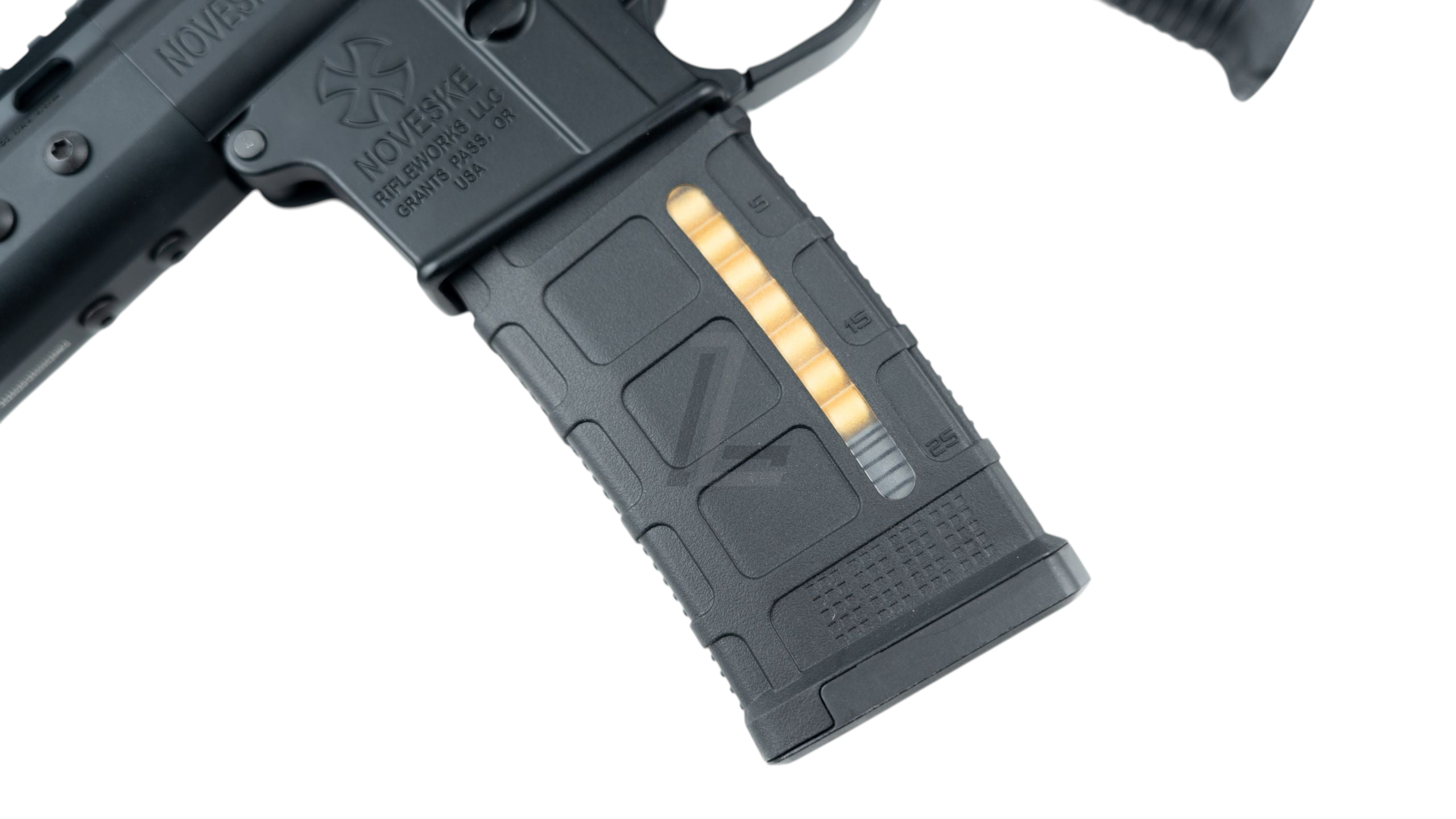 DOUBLE EAGLE - EMG NOVESKE DEVGRU N4 MWS GBB RIFLE PMAG (BLACK)