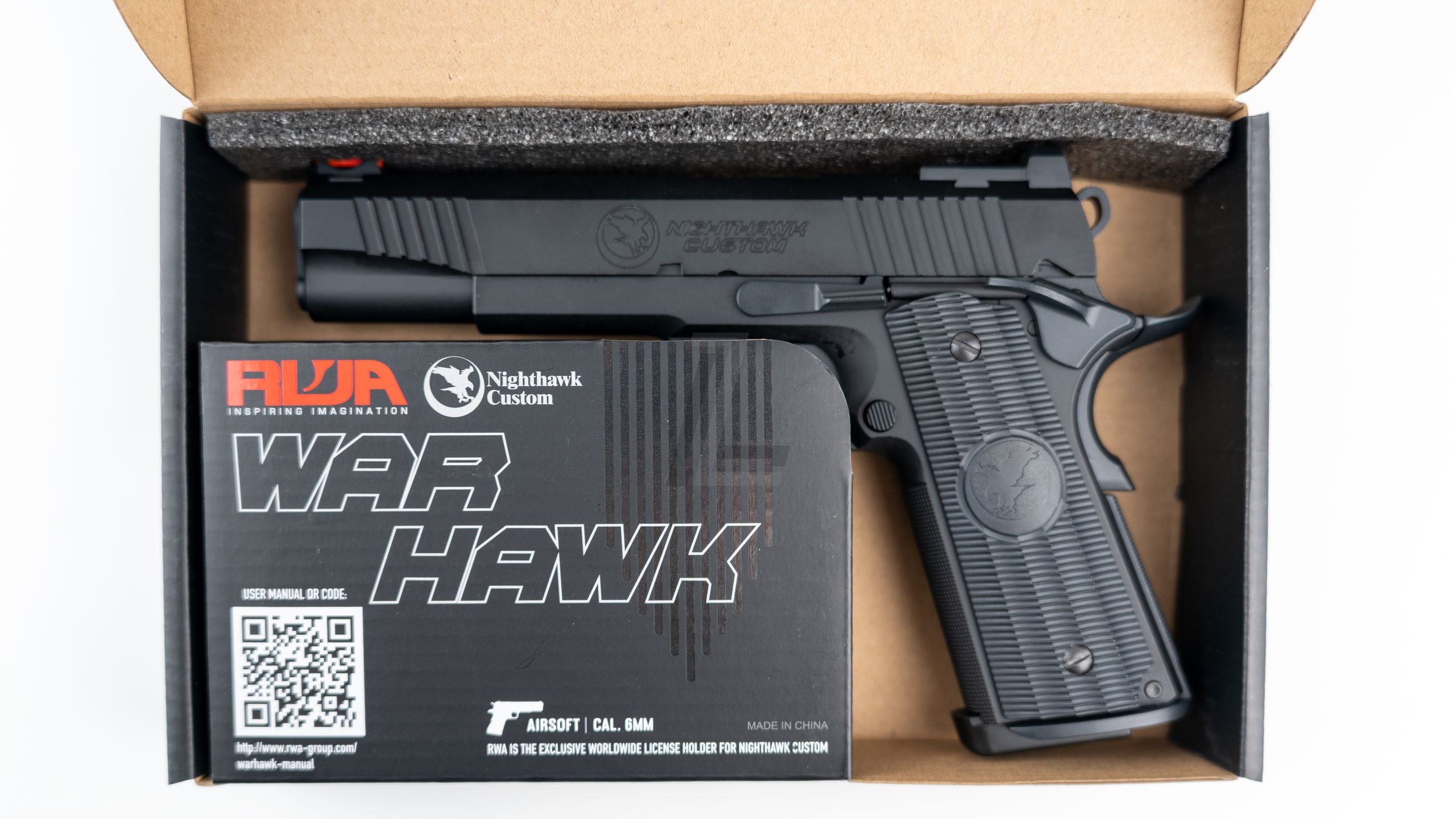 RWA - NIGHTHAWK CUSTOM WAR HAWK PISTOL (NON-RAIL SPECIAL EDITION)