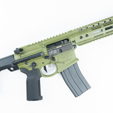 DOUBLE EAGLE - NOVESKE GHETTO BLASTER NHR-7" MWS GBB RIFLE (BAZOOKA GREEN)