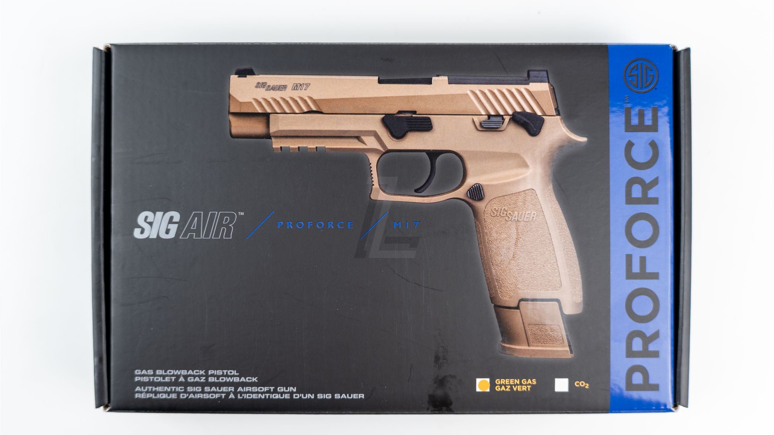 VFC - SIG SAUER M17 P320 GREEN GAS GBB AIRSOFT PISTOL - TAN BY SIG AIR