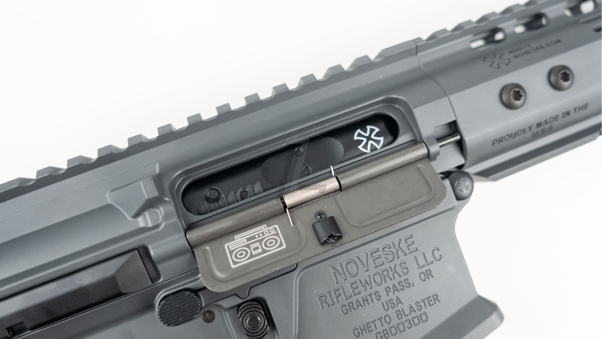 DOUBLE EAGLE - NOVESKE GHETTO BLASTER NHR-7" MWS GBB RIFLE (GREY)