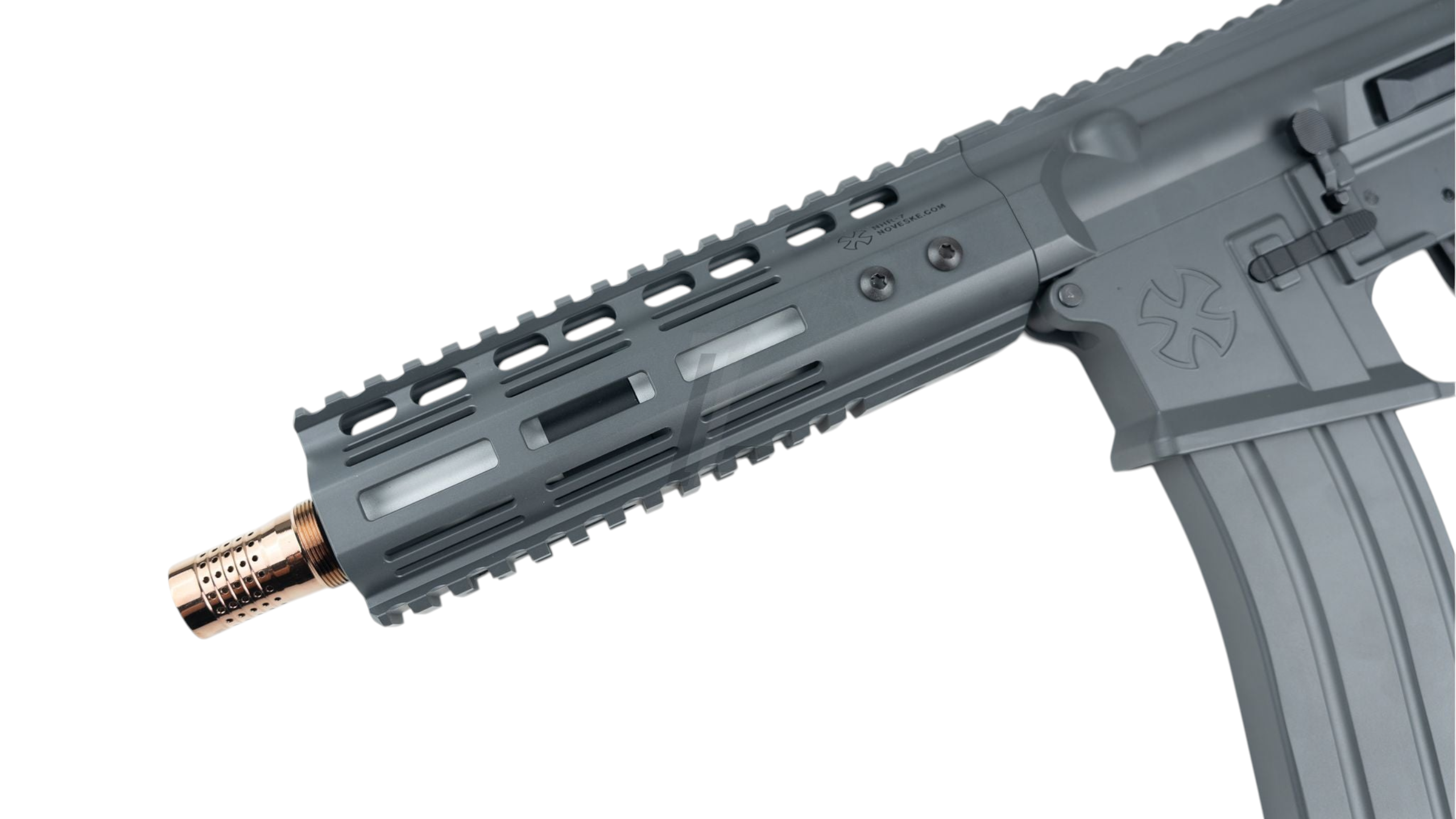 DOUBLE EAGLE - NOVESKE GHETTO BLASTER NHR-7" MWS GBB RIFLE (GREY)