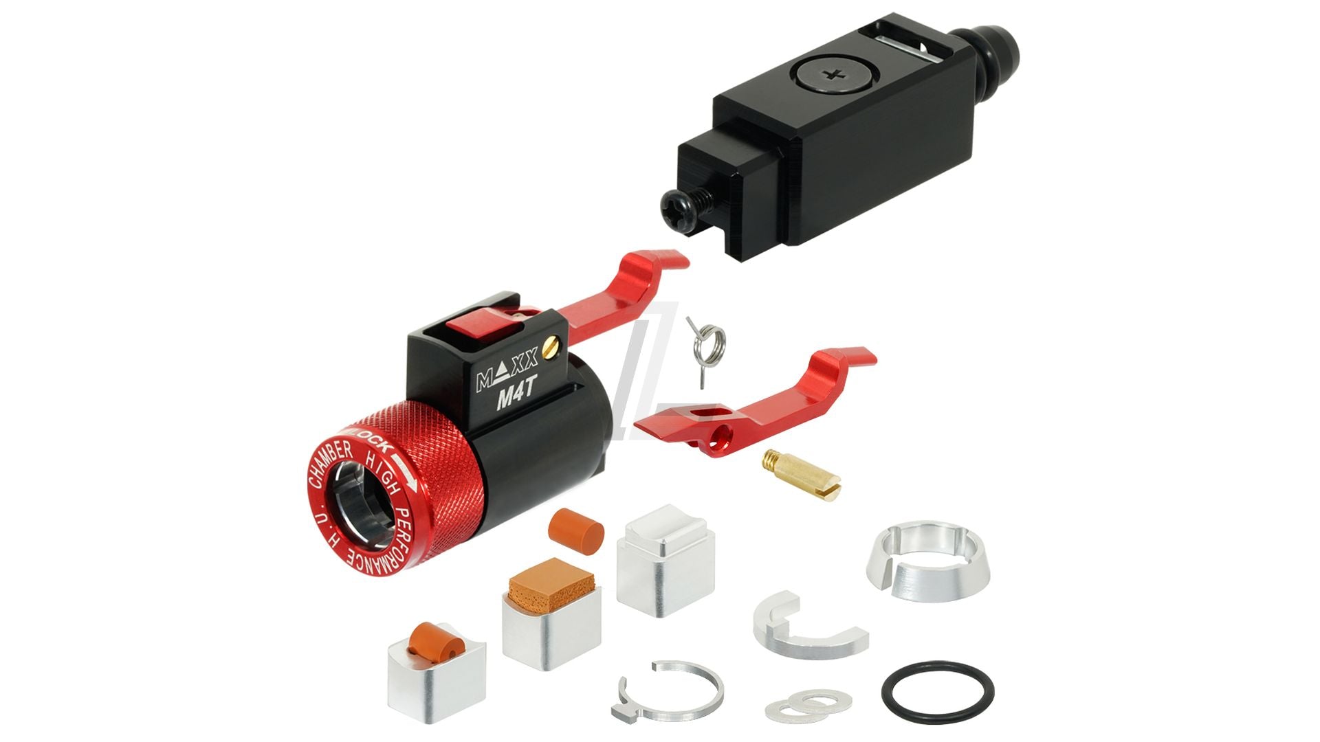 MAXX MODEL - CNC ALUMINUM HOPUP CHAMBER/ADJUSTER M4T (FOR TM MWS M4)