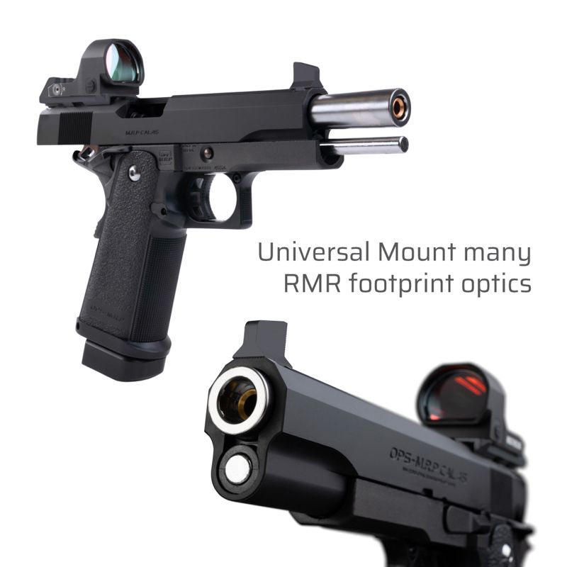 RWA - 2011 RED DOT PLATE (RMR MOUNT BASE) FOR TOKYO MARUI HI-CAPA 5.1 - BLACK