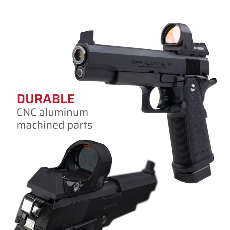 RWA - 2011 RED DOT PLATE (RMR MOUNT BASE) FOR TOKYO MARUI HI-CAPA 5.1 - BLACK