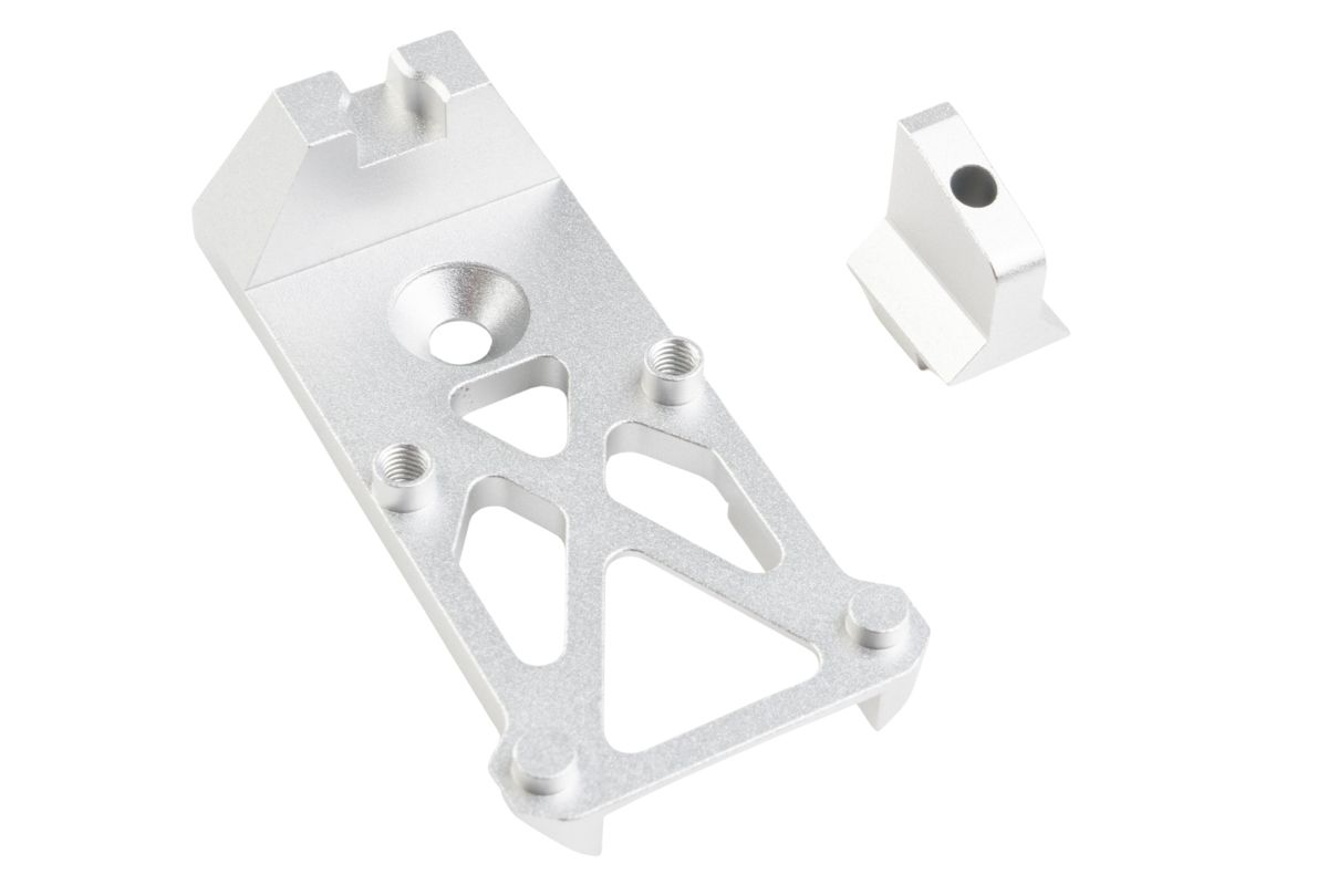 RWA - 2011 RED DOT PLATE (RMR MOUNT BASE) FOR TOKYO MARUI HI-CAPA 5.1 - SILVER