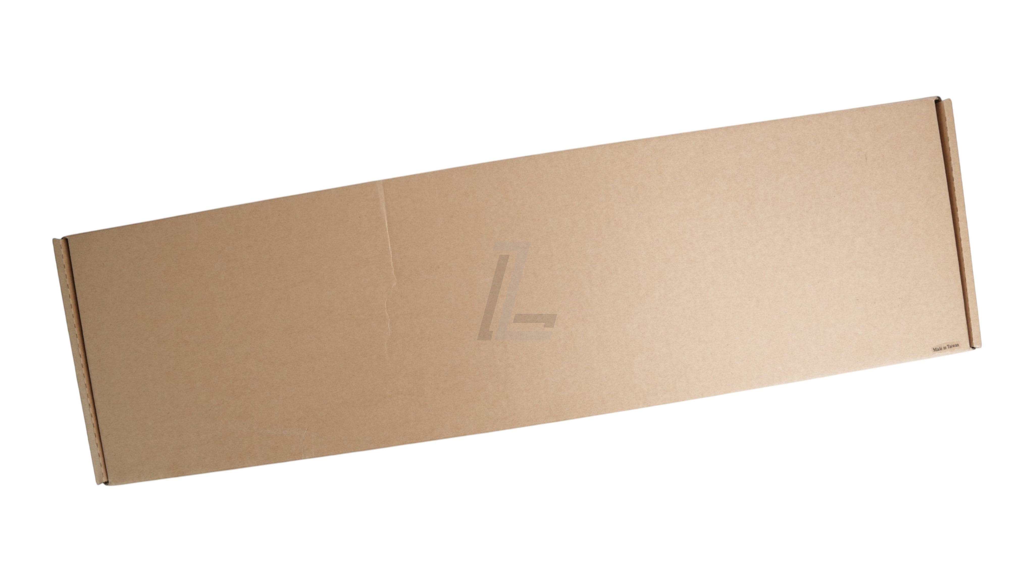 Landing Zone branded brown cardboard packaging box for the APFG XM7 GBB airsoft rifle