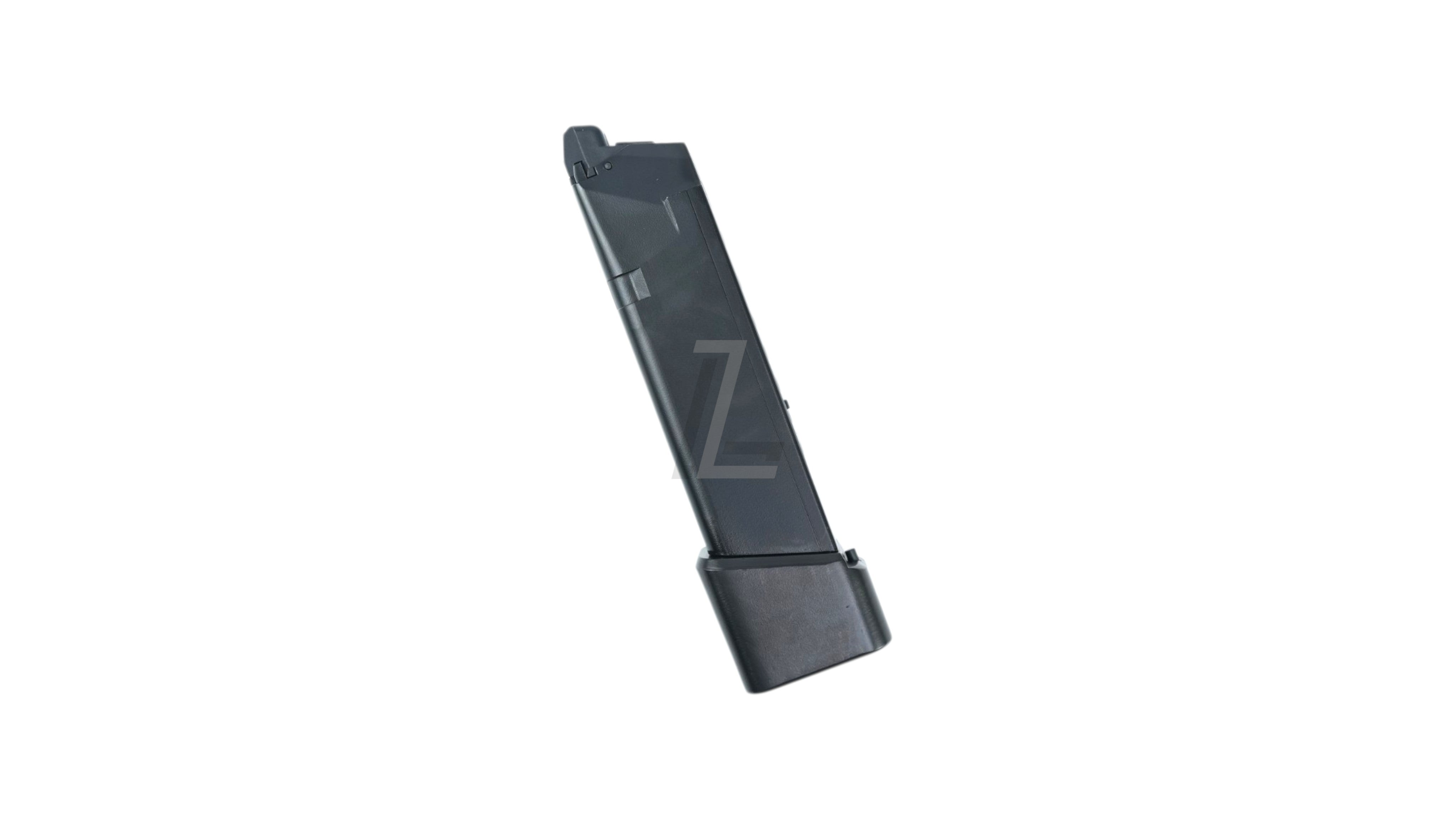Landing Zone ARMY Ballerina R34 black gas airsoft magazine with 28-round capacity for GBB pistols