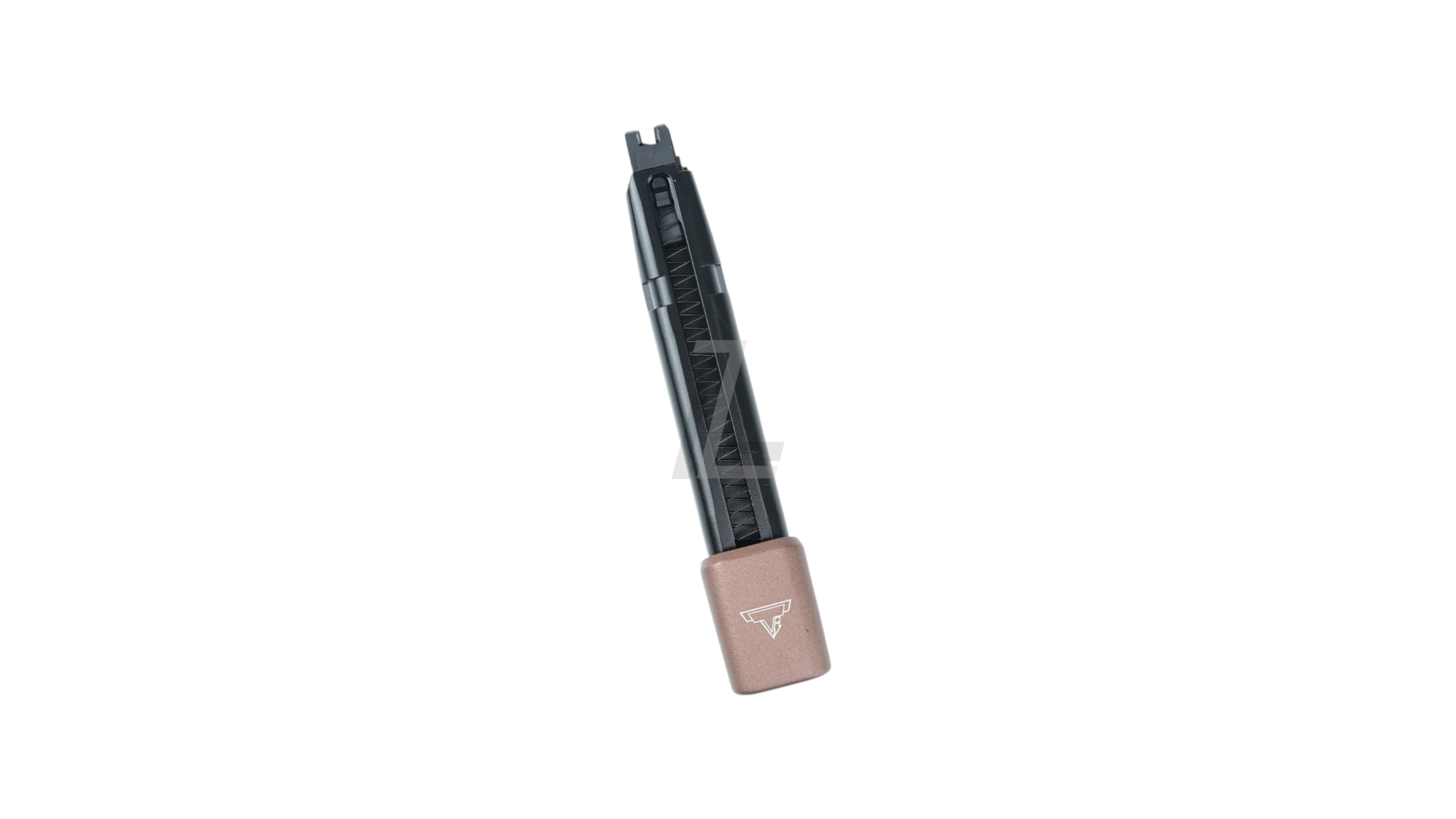 Landing Zone ARMY Ballerina R34 gas airsoft magazine in bronze with a 28-round capacity for GBB pistols.