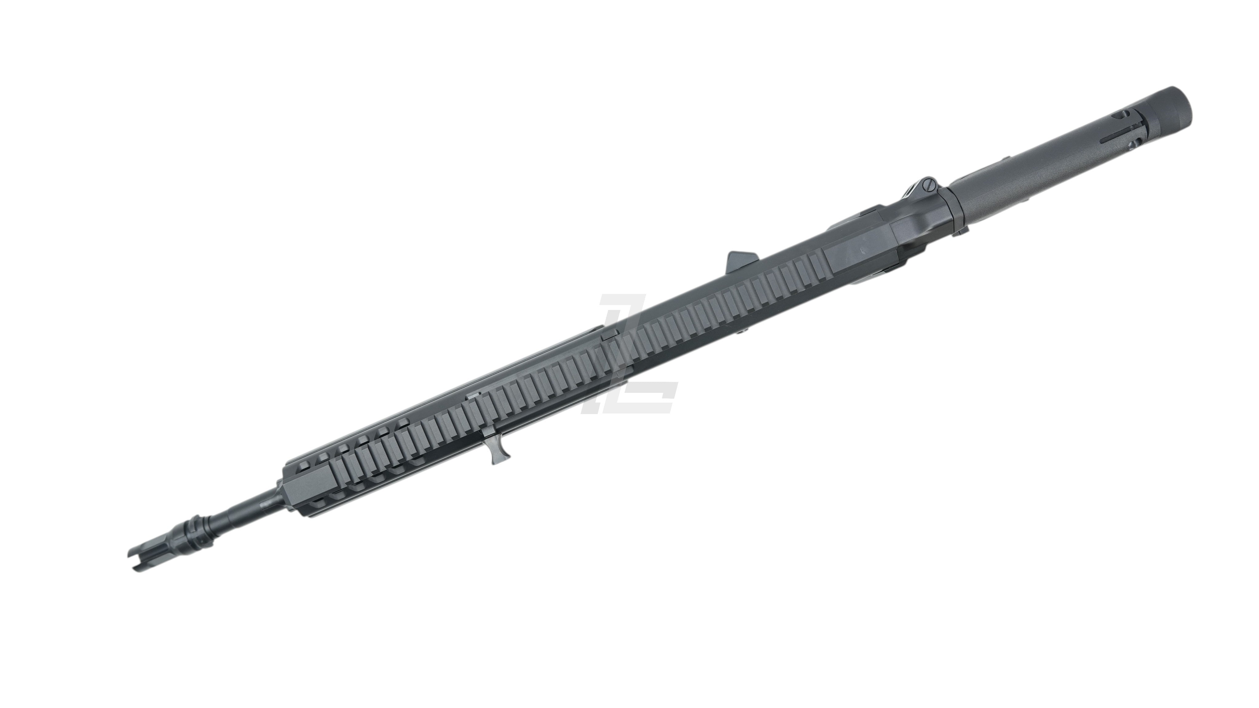 Landing Zone Double Eagle DWS Lupus 13.7 inch black gas blowback airsoft rifle upper receiver with M-LOK rail system