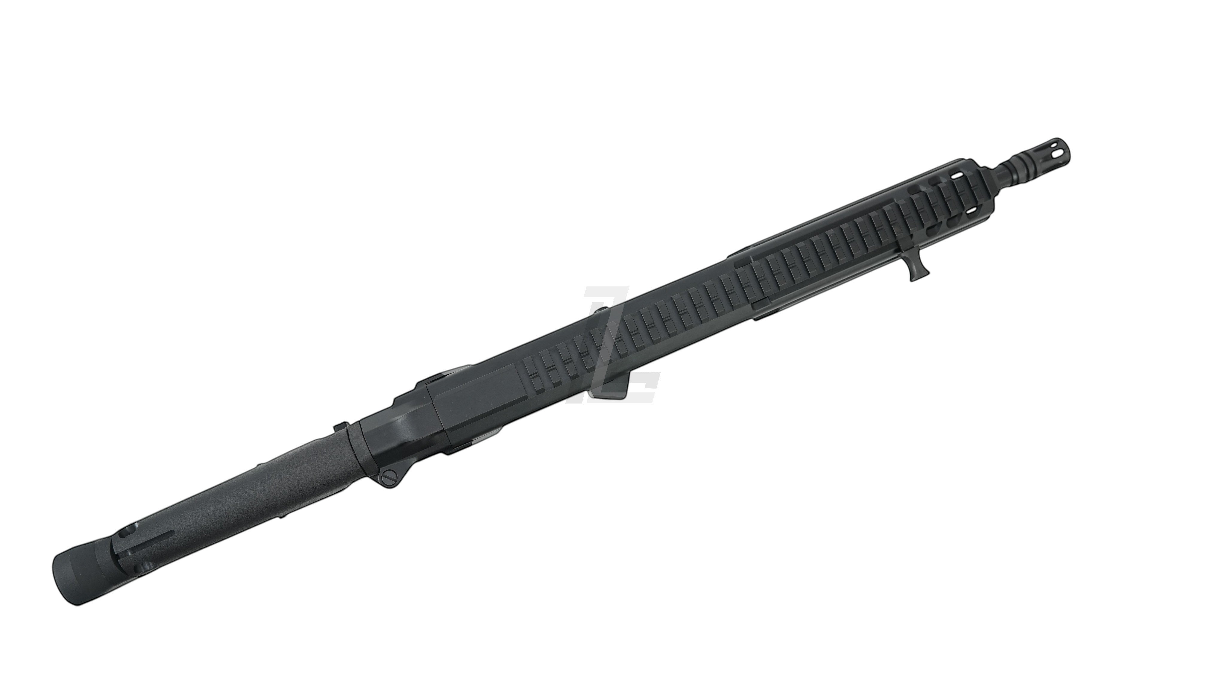 Landing Zone Double Eagle DWS Lupus 8.5 inch black GBB airsoft rifle upper receiver with tactical rail system