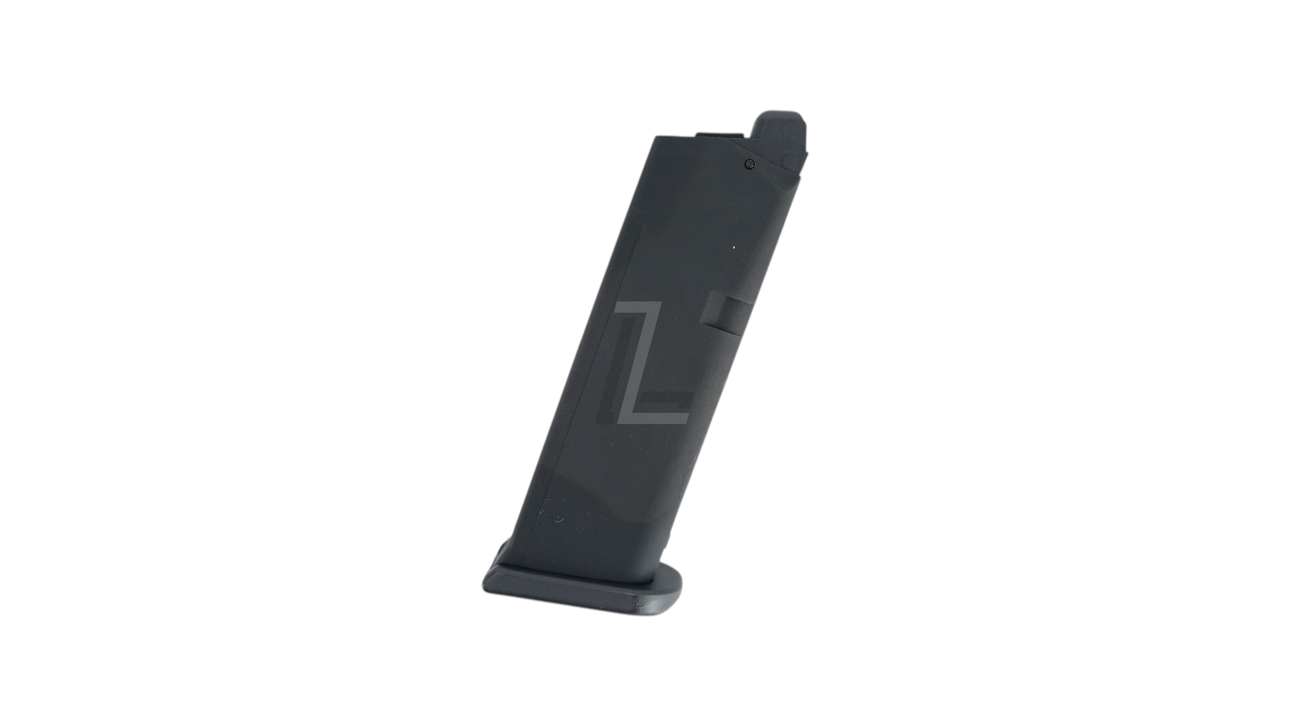 Landing Zone Guarder lightweight black aluminum magazine for Marui G19 Gen5 airsoft pistol