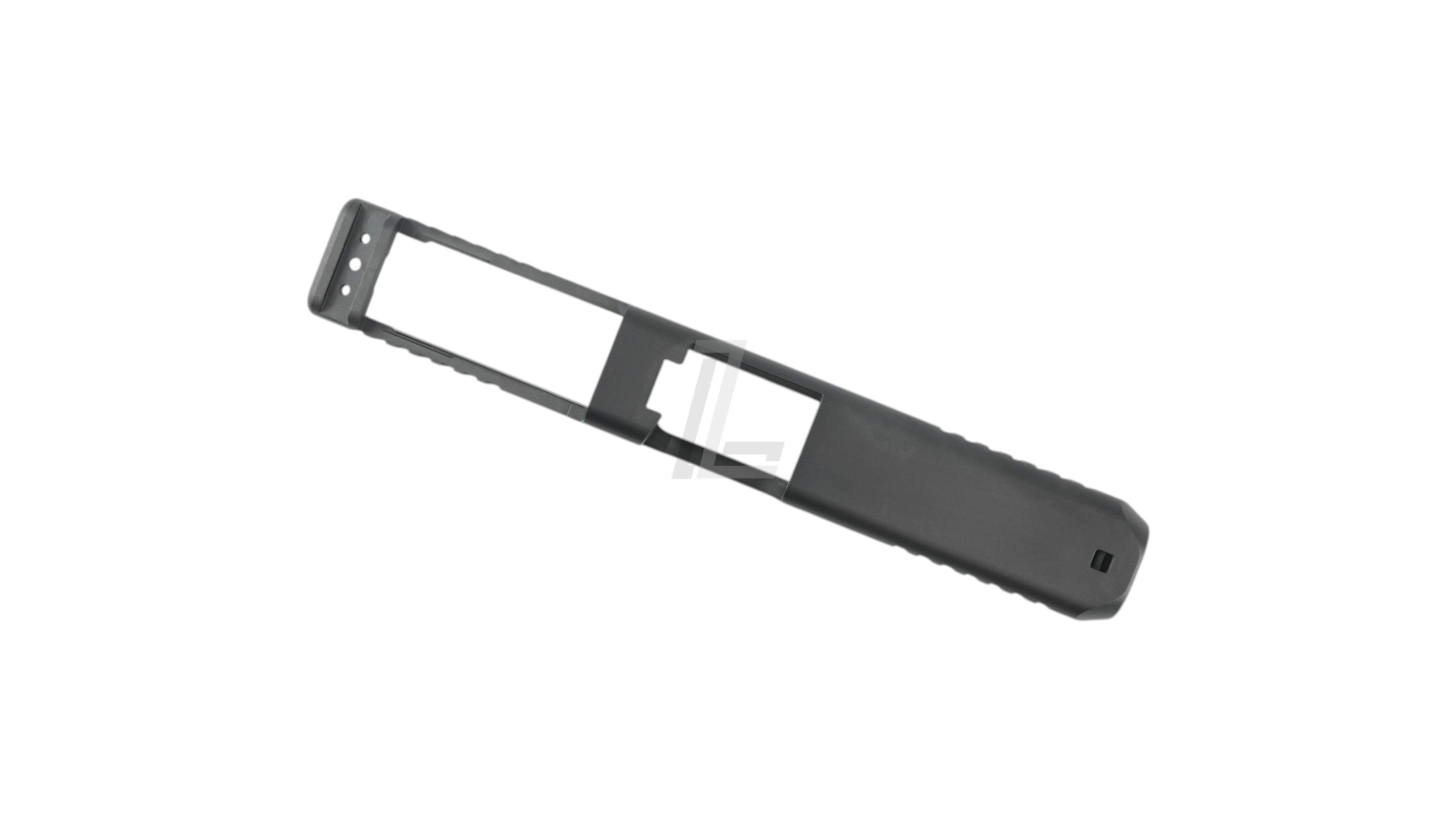Landing Zone Guarder black steel CNC slide for Marui G19 Gen5 MOS airsoft pistol