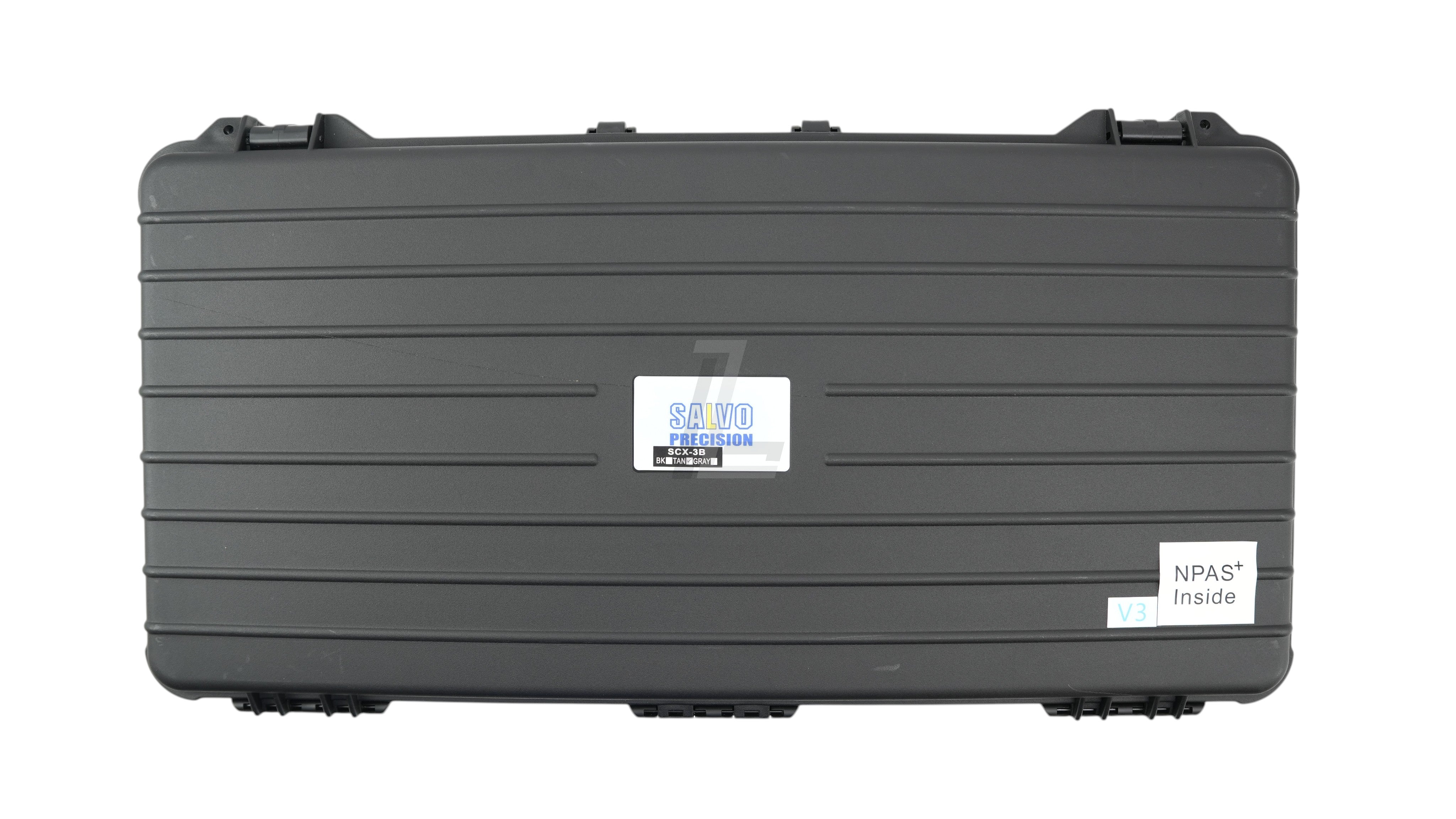Landing Zone black hard protective carrying case for SALVO PRECISION MCX SPEAR LT airsoft rifle