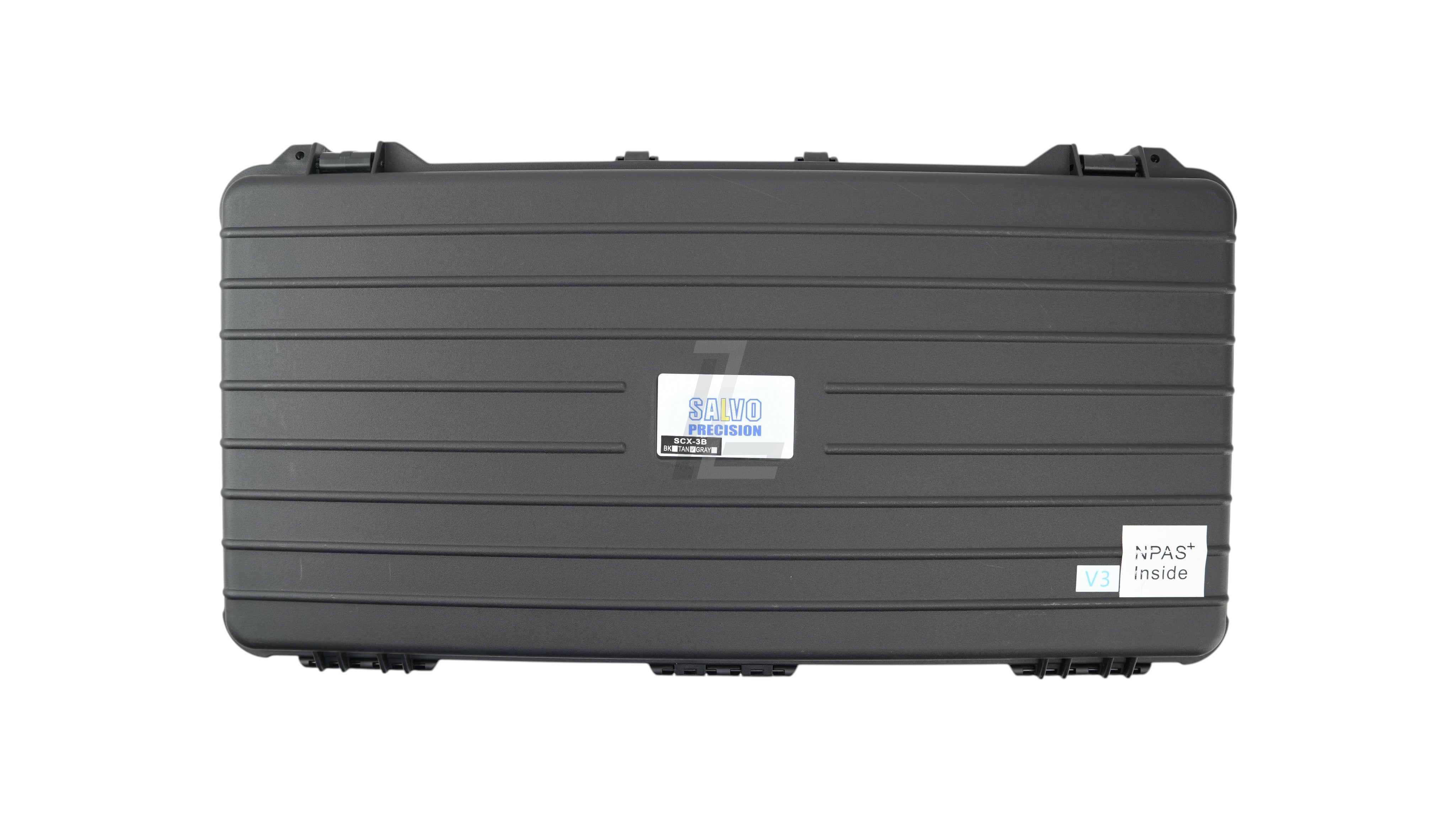 Landing Zone black hard protective carrying case for SALVO PRECISION MCX SPEAR LT airsoft rifle