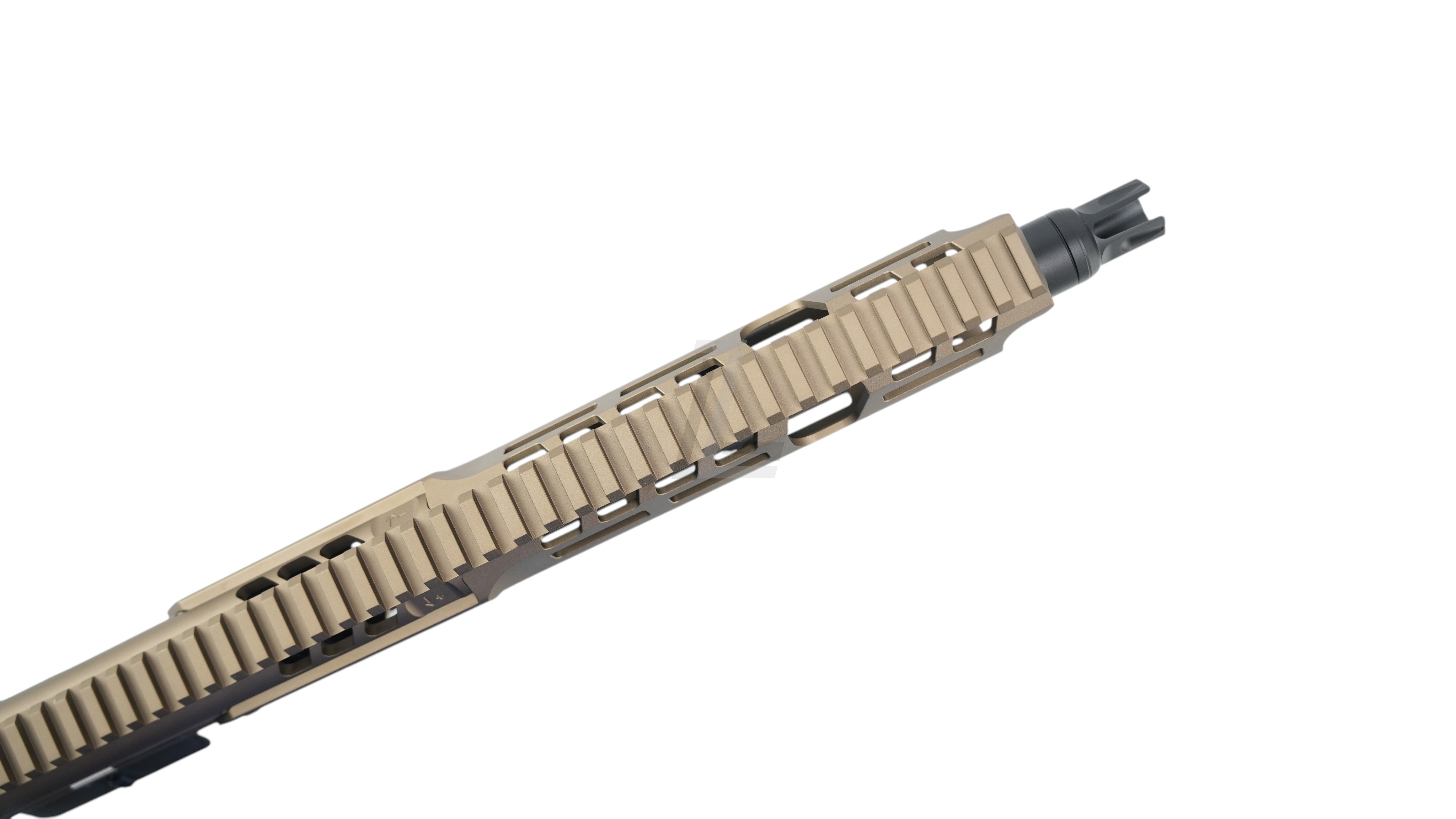 Landing Zone SALVO PRECISION MCX Hunter UKSF 13.1 MWS V3 airsoft rifle handguard in Dark Earth with M-LOK rails
