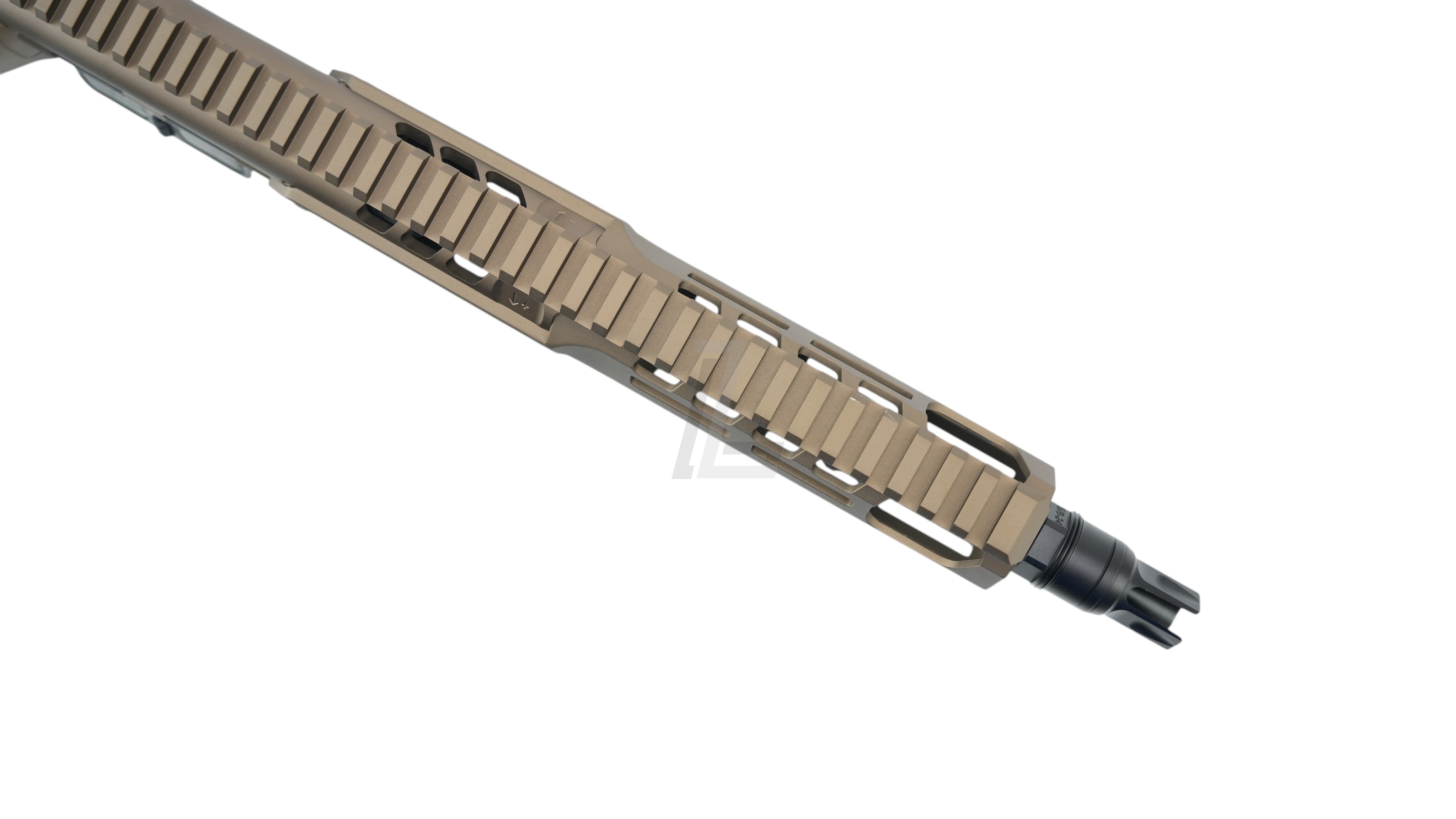 Landing Zone SALVO PRECISION MCX Spear LT 11.5 inch GBB airsoft rifle handguard in dark earth finish