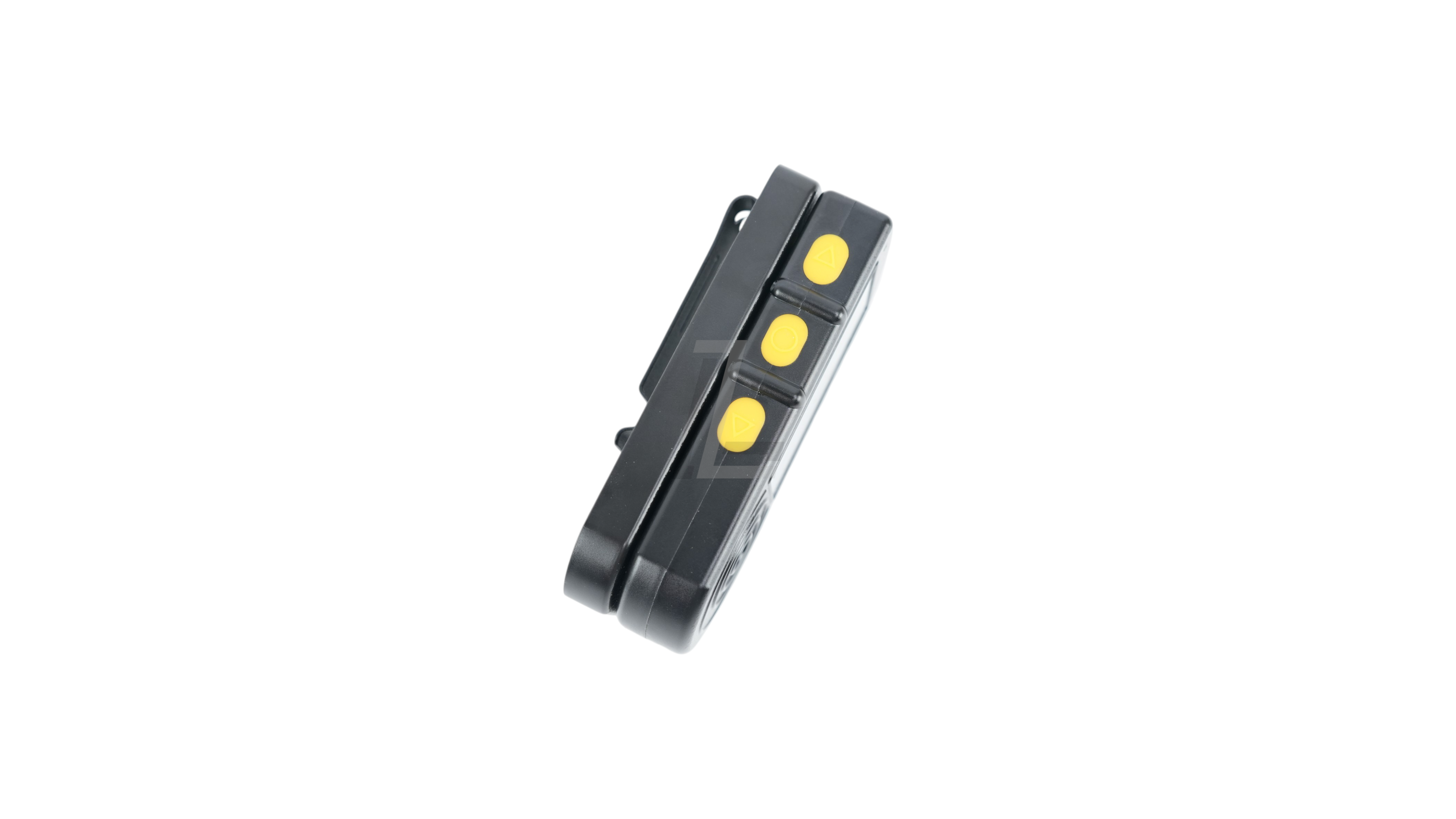 Landing Zone SHOOT GLOBAL SG TIMER 2 shot timer with black casing and yellow control buttons for shooting practice