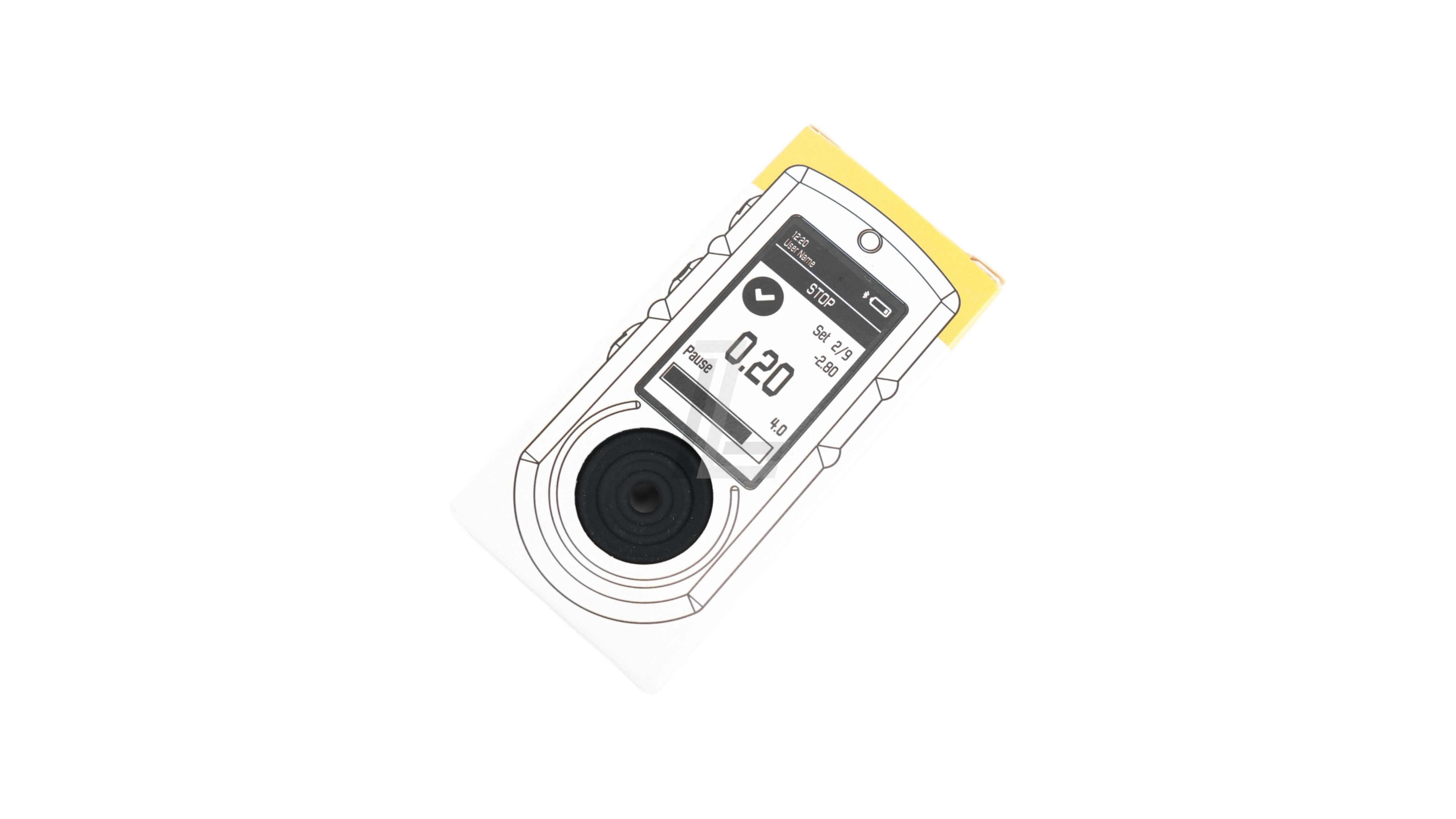 Landing Zone black silicone protective case for SHOOT GLOBAL Timer 2 shot timer device