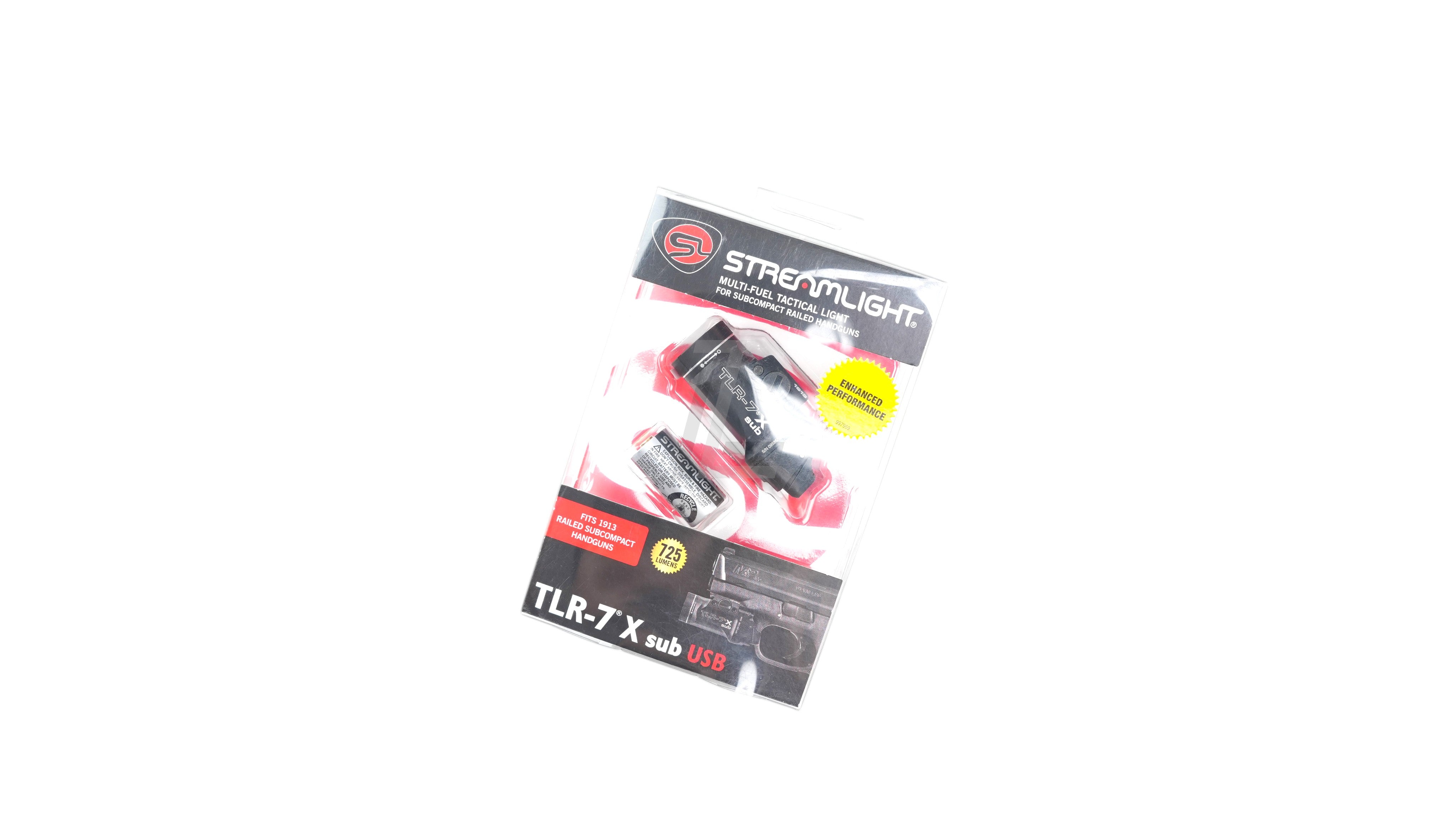 Landing Zone Streamlight TLR-7X SUB USB gun light for 1913 rail handguns in retail packaging