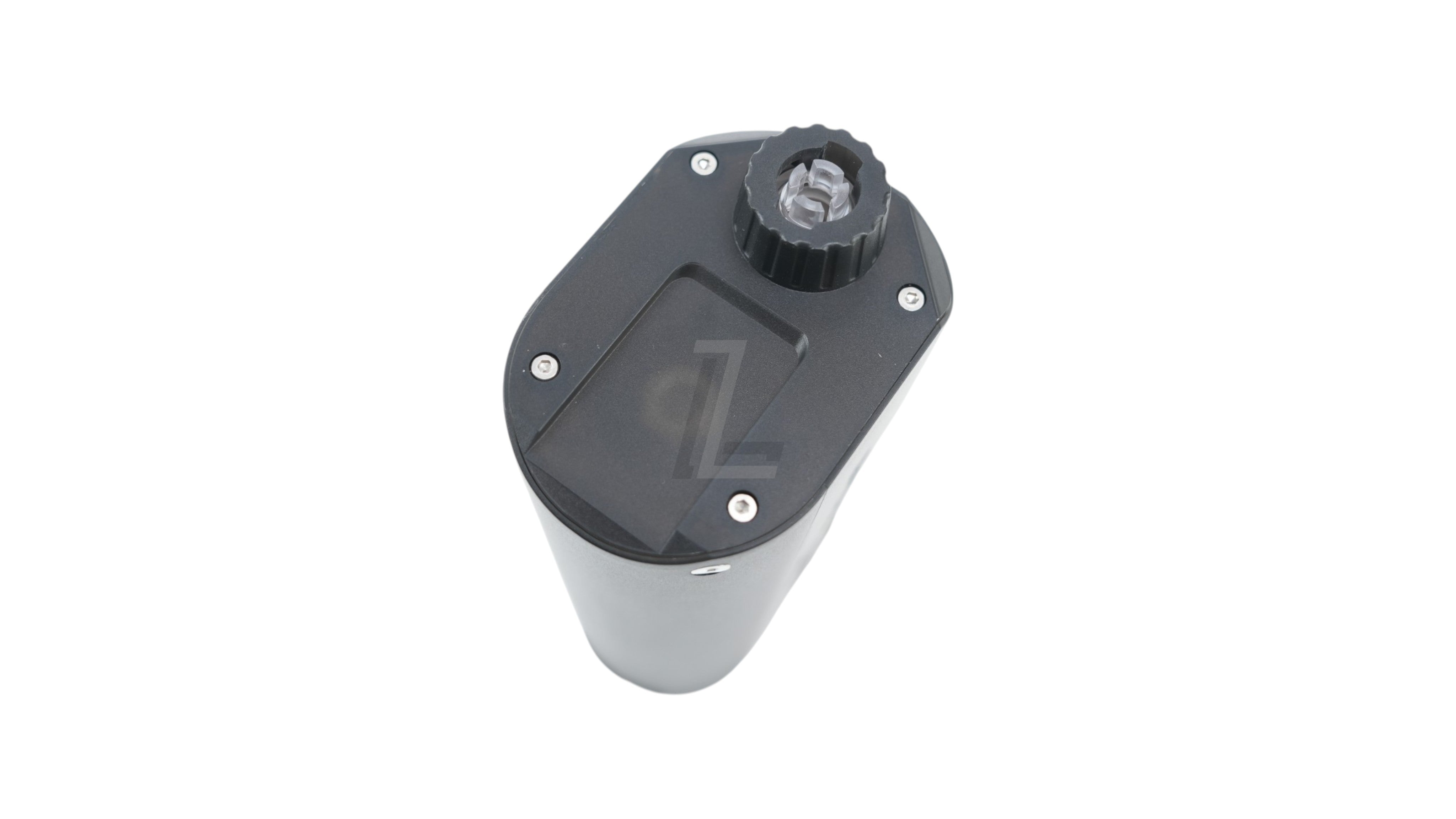 Landing Zone T238 electric BB speed loader lite top view showing the nozzle and button interface