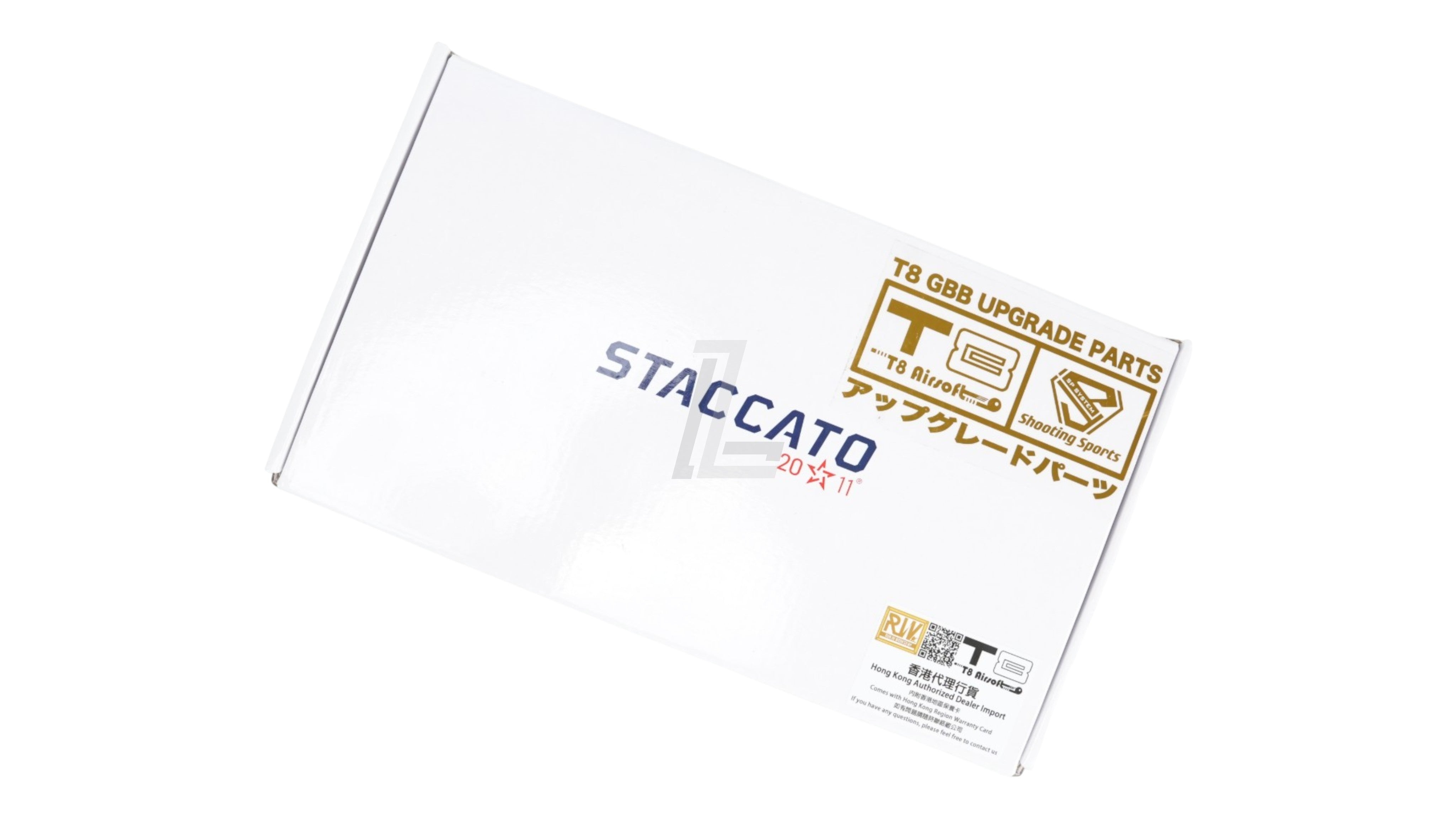 Landing Zone T8 GBB Upgrade Parts for Staccato P airsoft pistol, steel parts version.