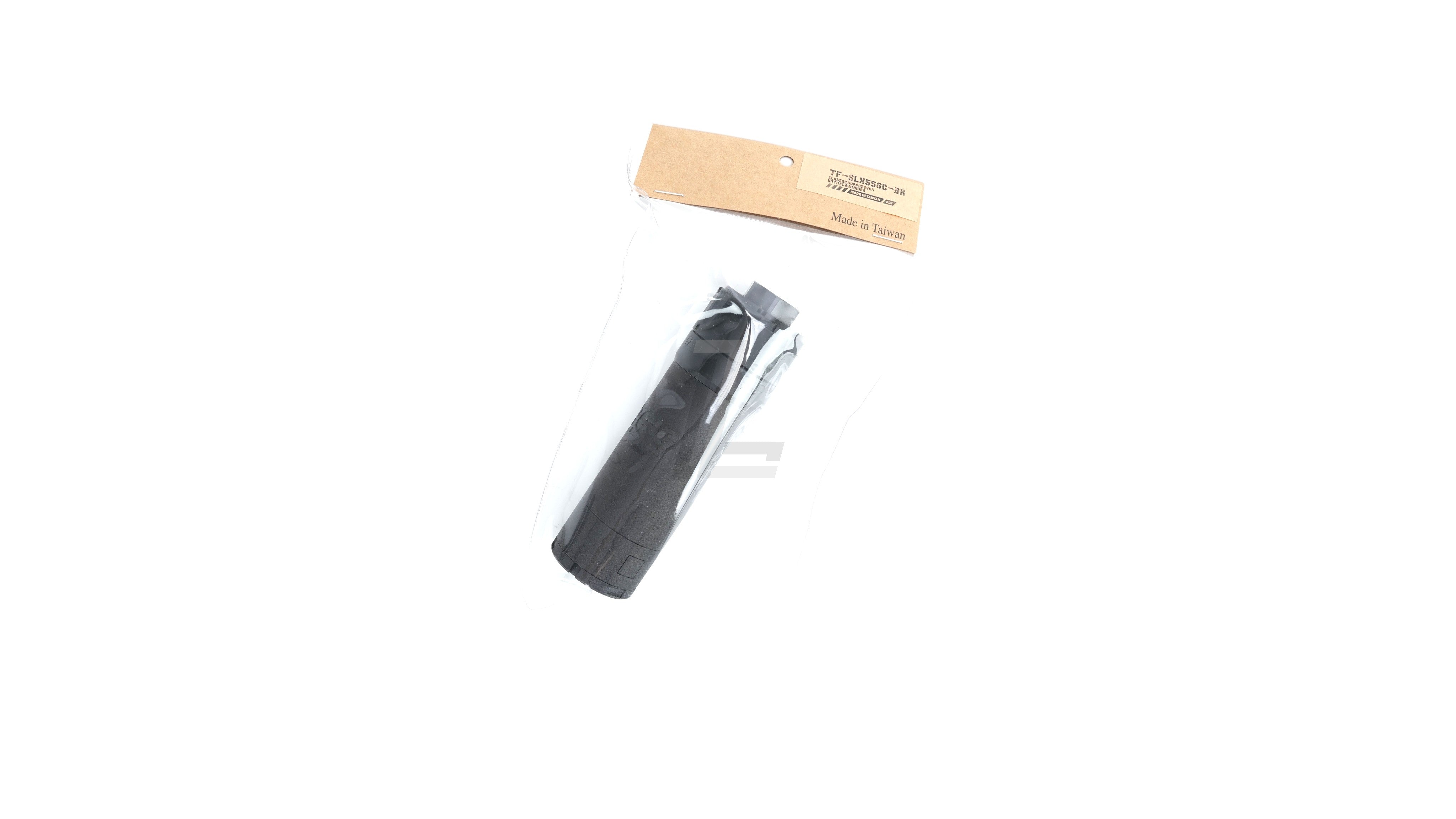 Landing Zone TASK FORCE SLX556C black suppressor with flash hider in clear plastic retail packaging