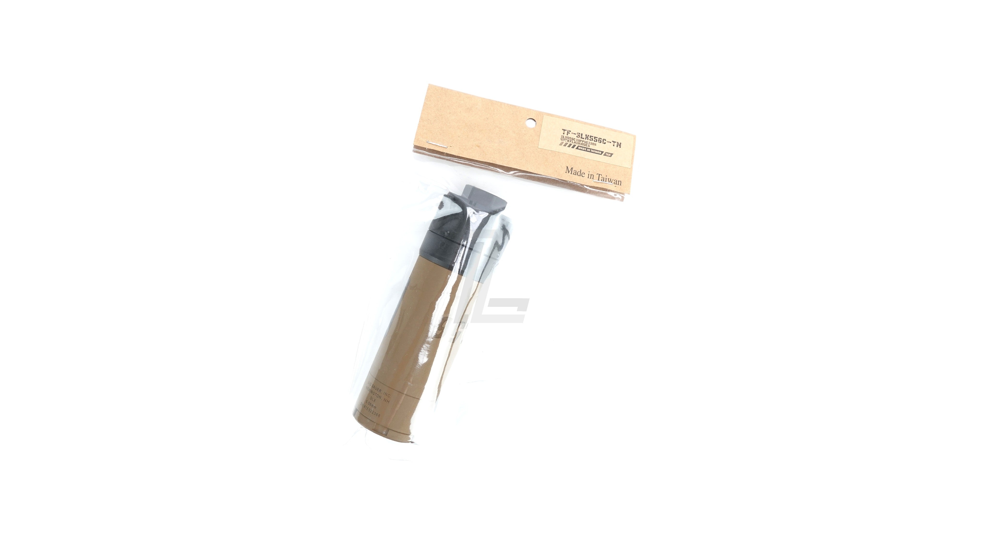 Landing Zone TASK FORCE SLX556C tan suppressor with flash hider in original plastic packaging