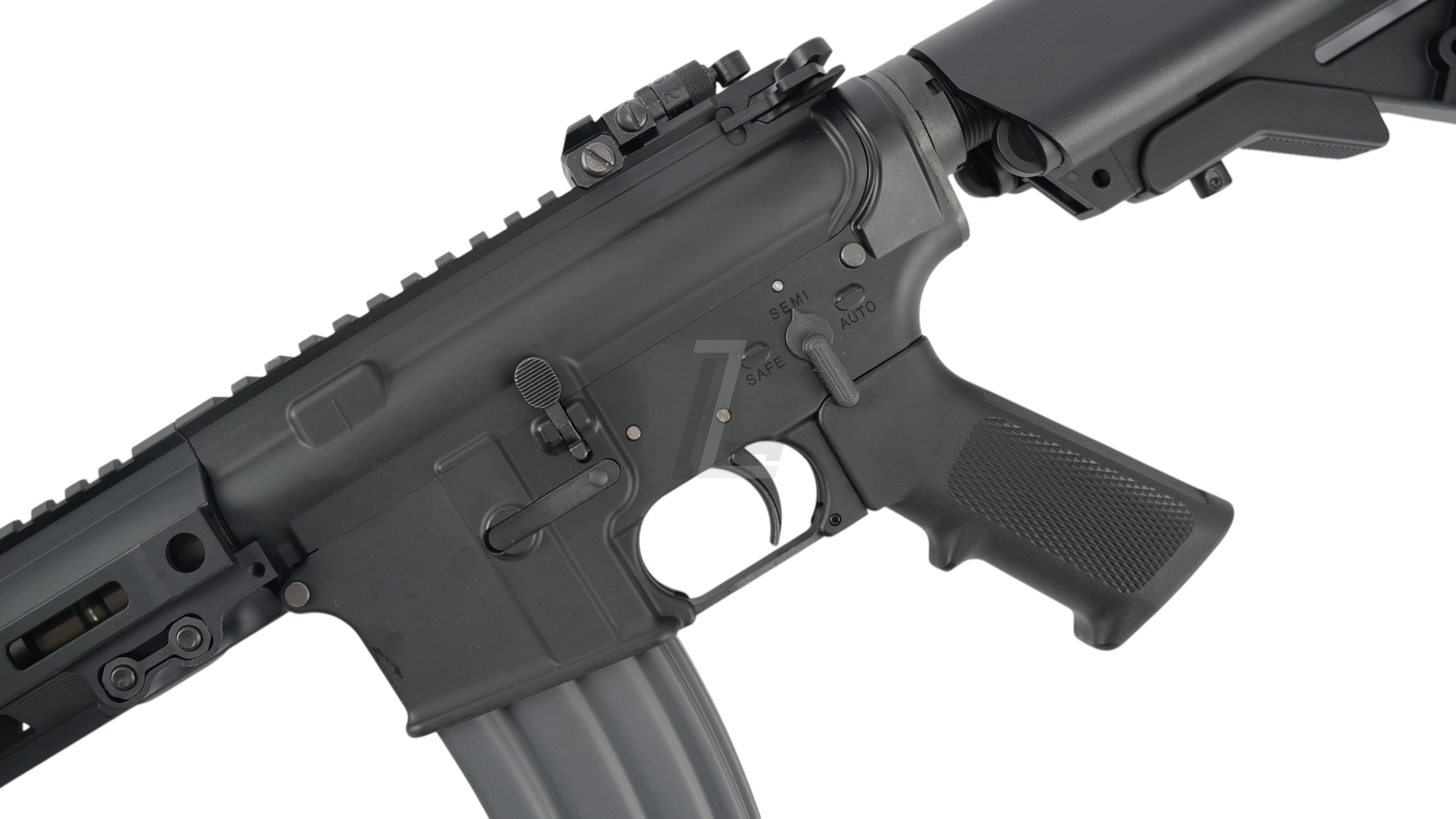 Landing Zone TOKYO MARUI EVOLT RS FPR MK IV black airsoft rifle receiver with fire selector switch