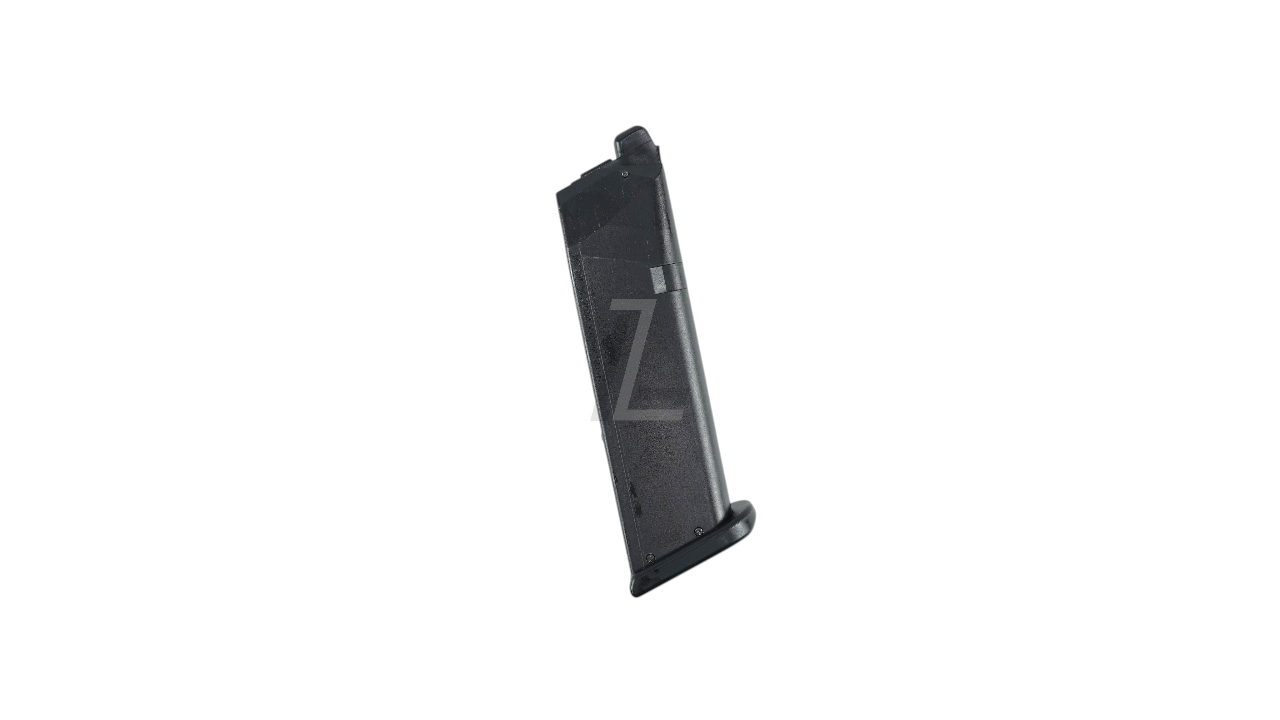 Landing Zone Tokyo Marui G17 V2.0 green gas airsoft magazine with 25-round capacity in black metal