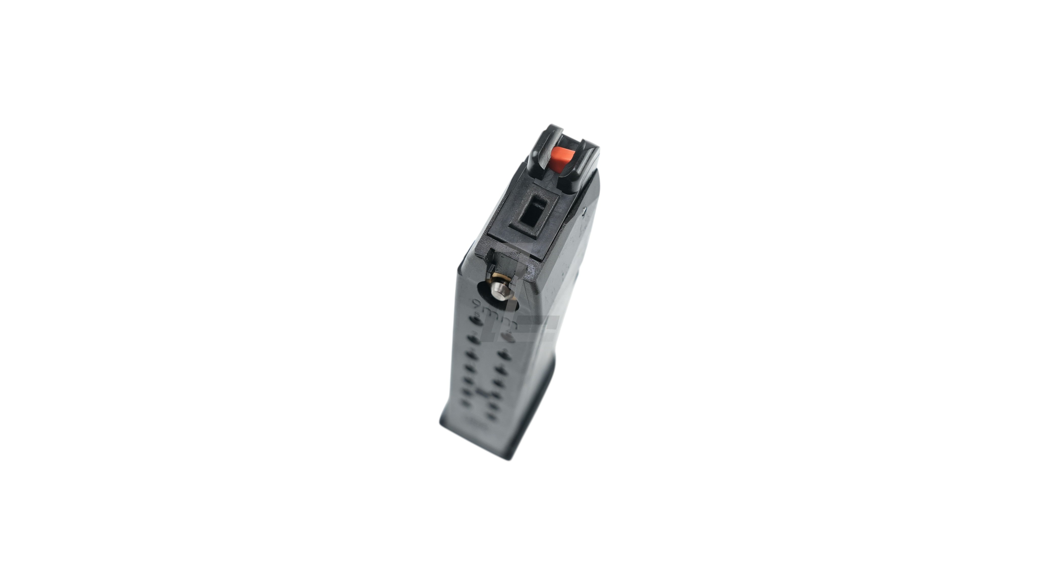 Landing Zone Tokyo Marui G17 green gas magazine V2.0 with 25 round capacity and orange follower