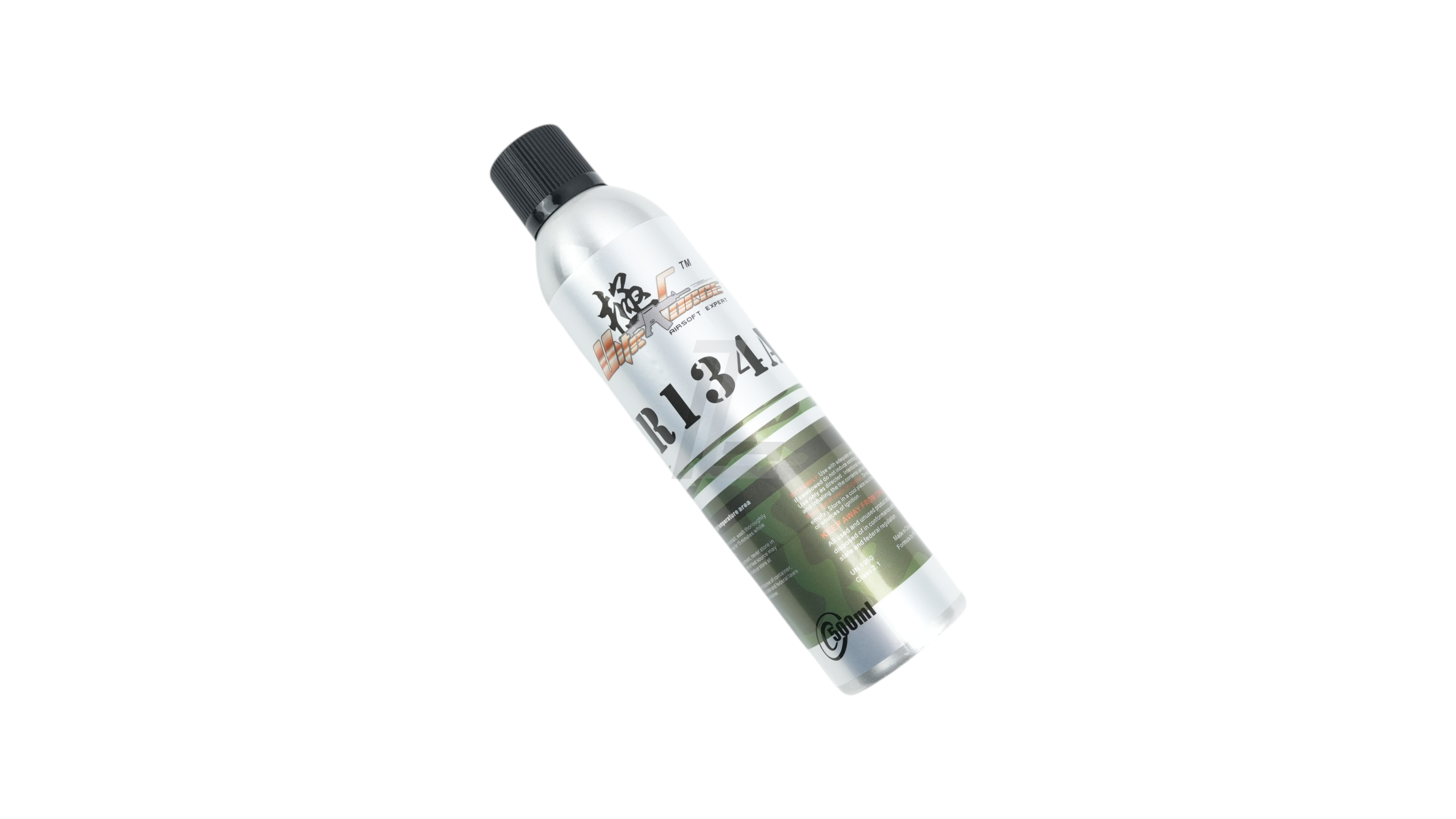 Landing Zone ULTRAFORCE R134a airsoft gas canister 500ml for low pressure GBB pistols