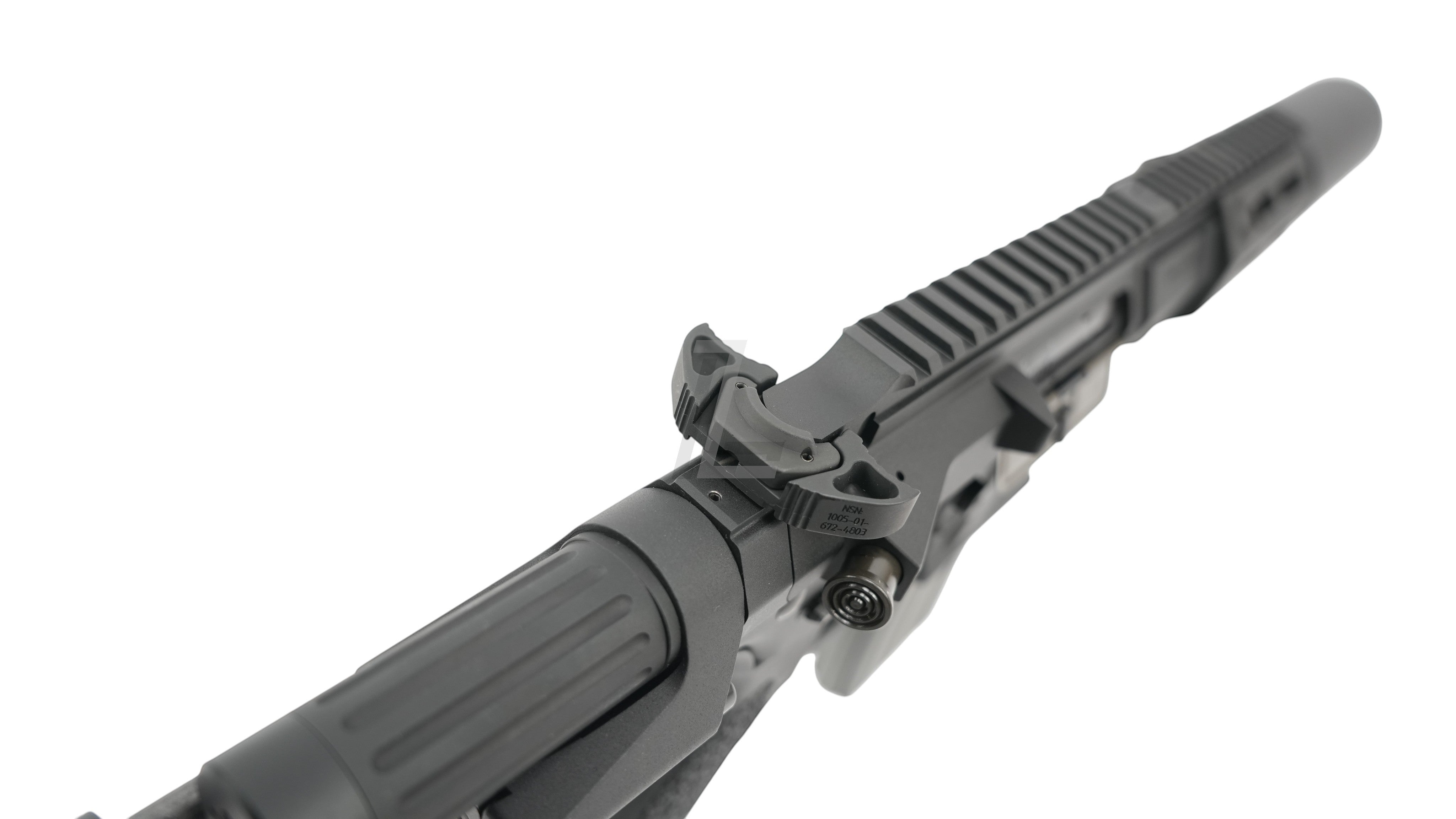 Landing Zone VFC Maxim Defense PDX-SD black AEG airsoft rifle with integrated suppressor and compact stock