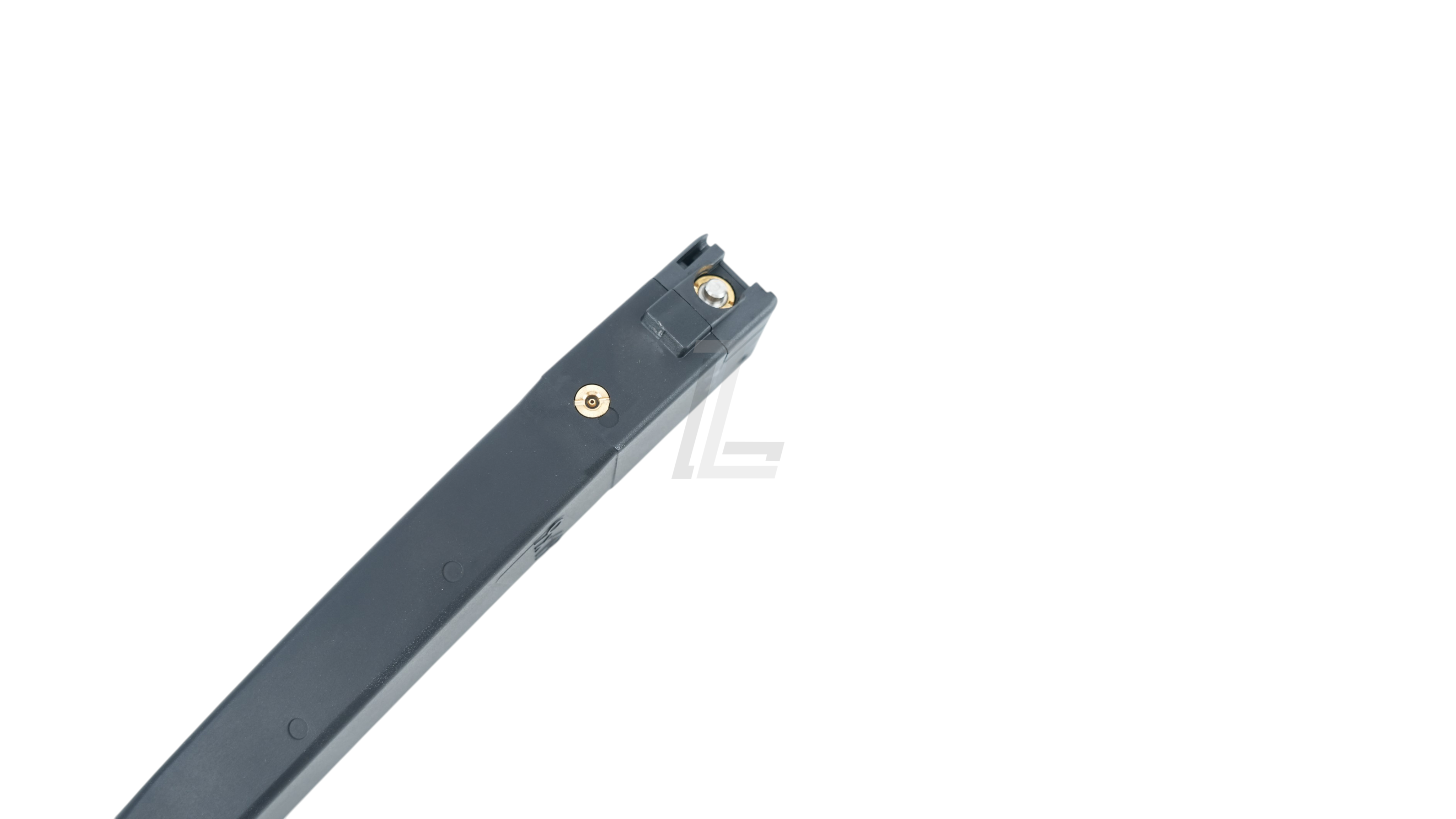 Landing Zone VFC PP-19-01 black gas airsoft magazine with 35-round capacity for GBB rifles